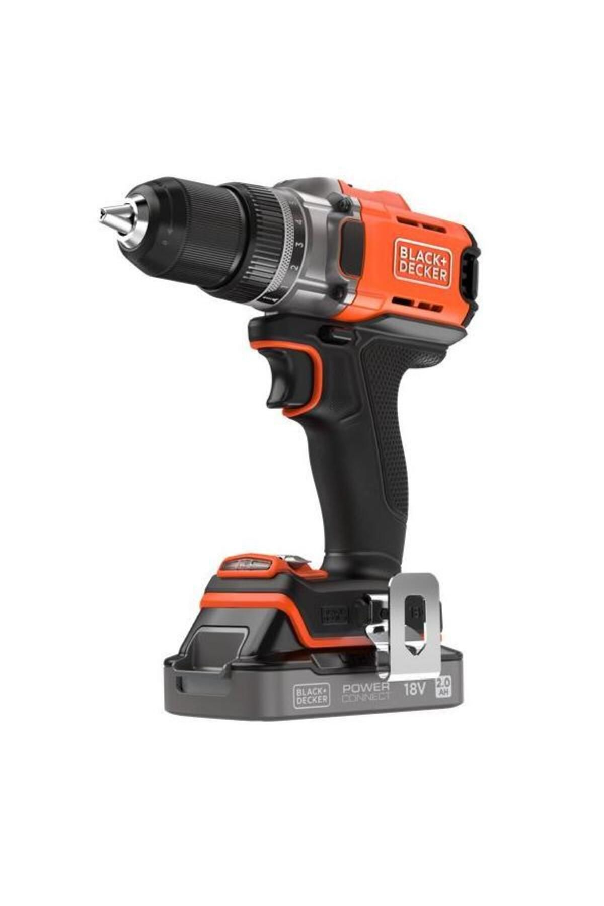 Black&Decker BCD382D2XK-QW 18V 2Ah Çift Bataryalı Delme Vidalama