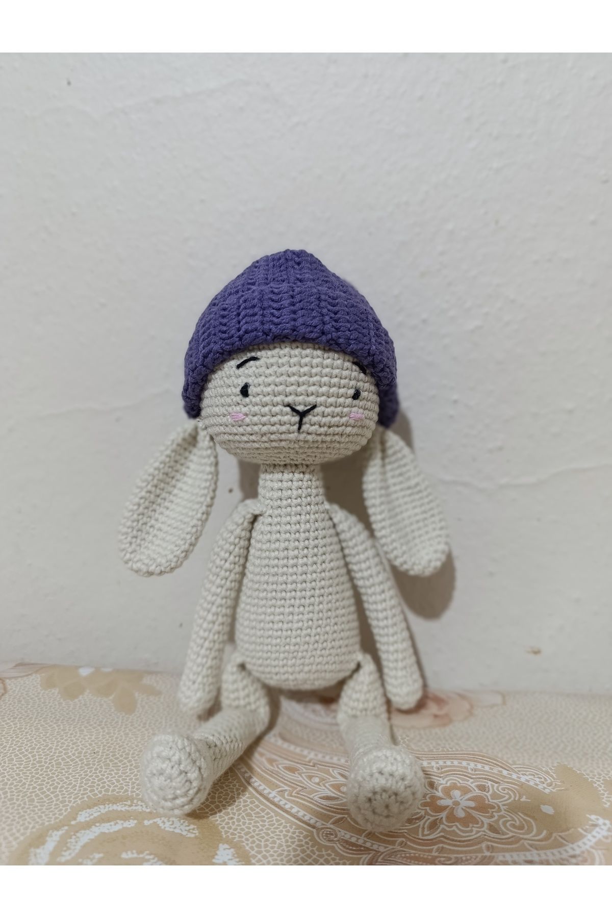 MK hobievimm Amigurumi Tavşan Organik Oyuncak