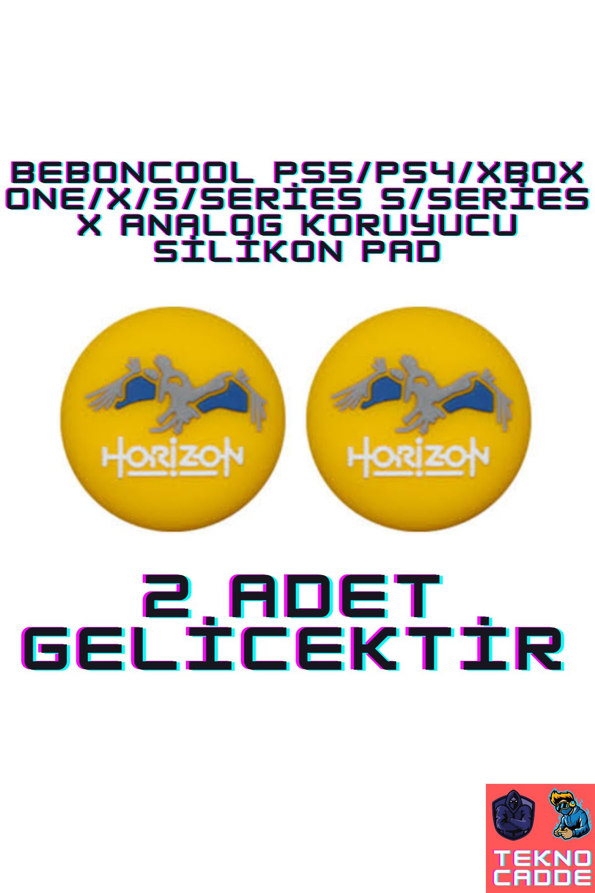 beboncool NeW3D Ps5/Ps4/Xbox ONE/ONE X/ONE S/Series S/Series X/Switch PRO Uyumlu Analog Koruyucu Silikon PAD