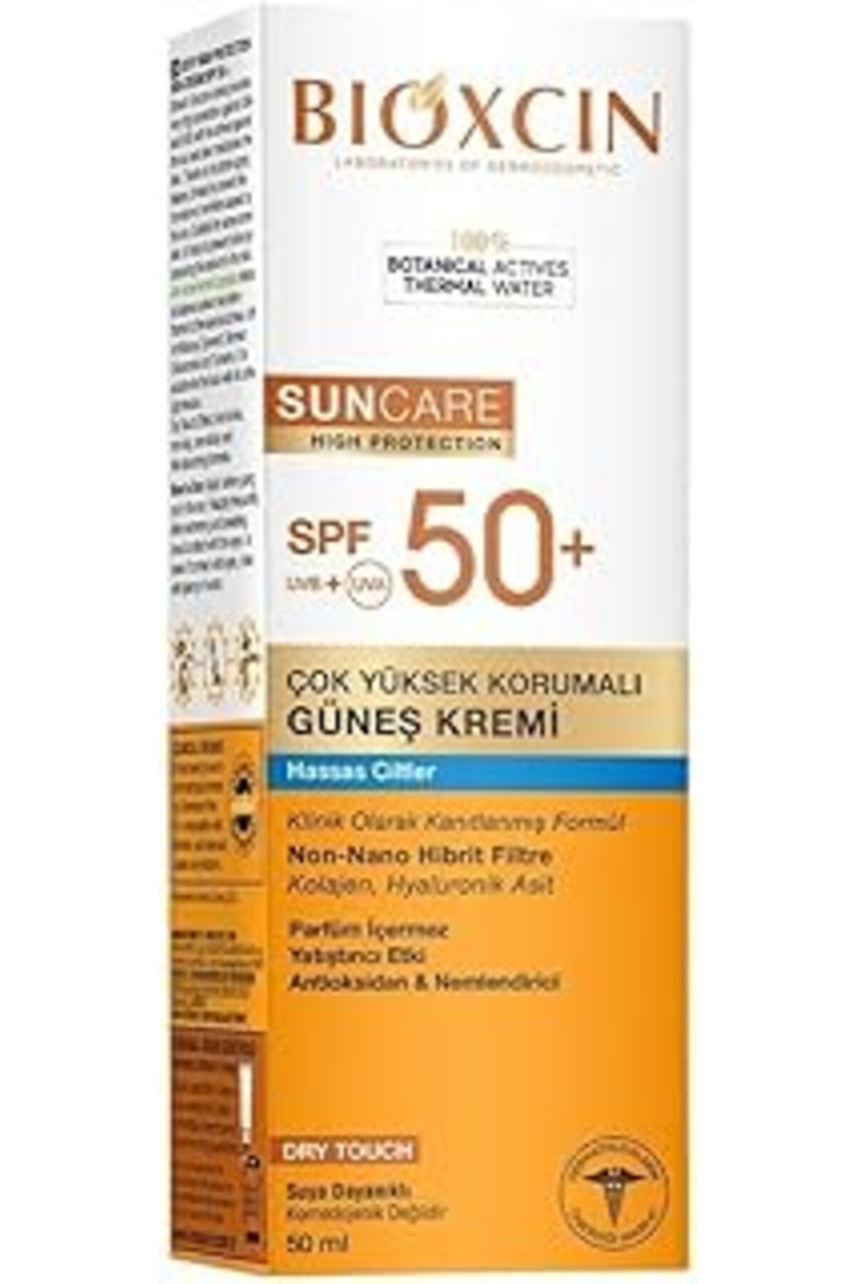 nazeninstoğu Hassas Ciltler İÇin Çok Yüksek Korumalı Güneş Kremi 50 S 50 Ml