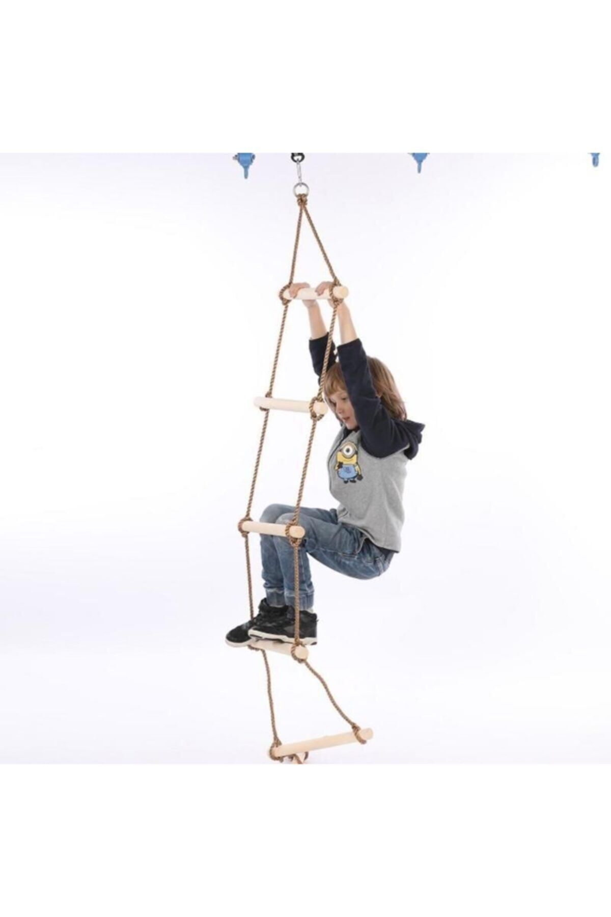 mammoly-Children's Climbing Ladder, Wooden Children's Sports Ladder (board) 3