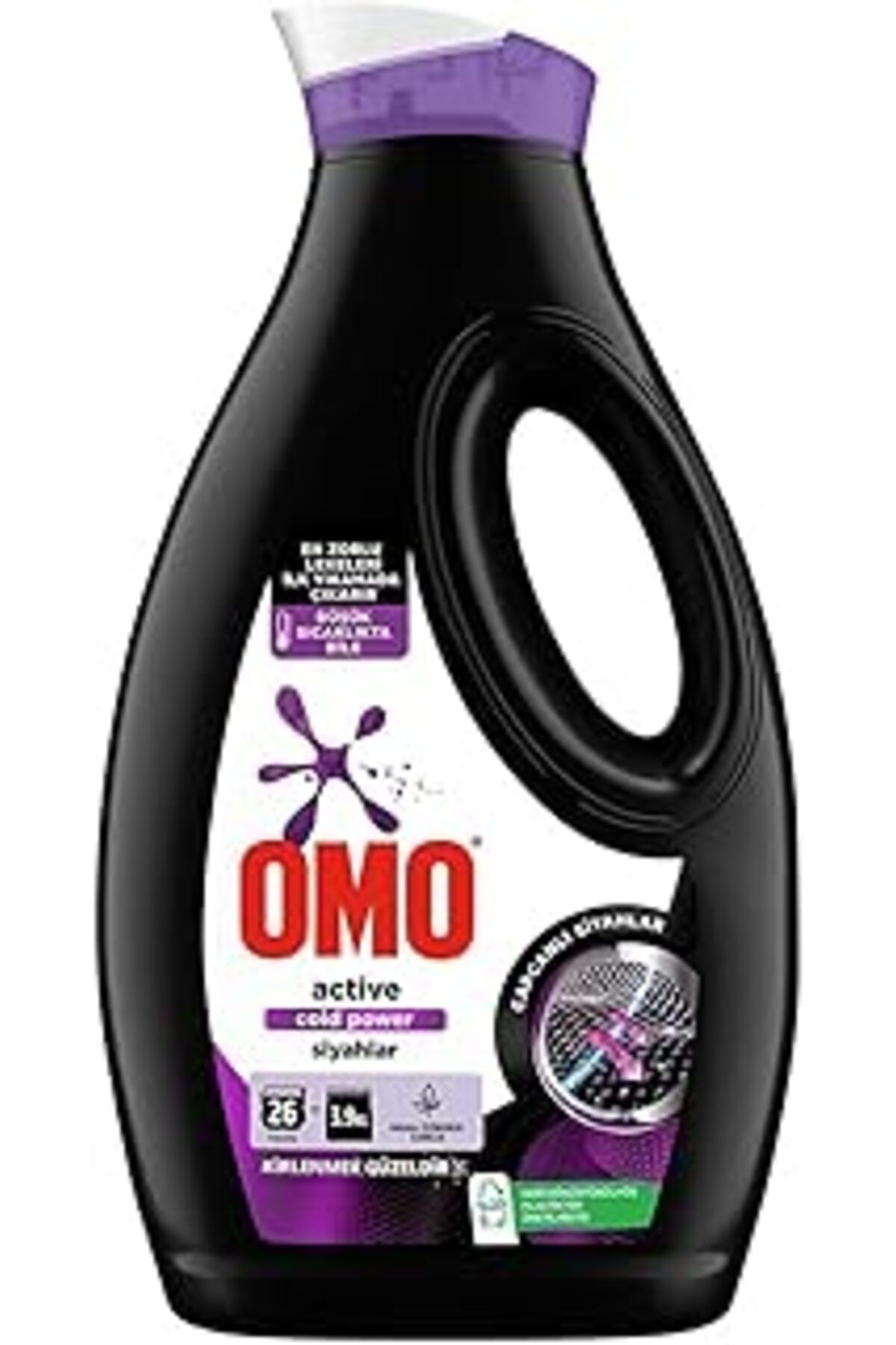 Cepahir Omo Active Cold Power Siyahlar İÇin Sıvı Çamaşır Deterjanı 1690 Ml