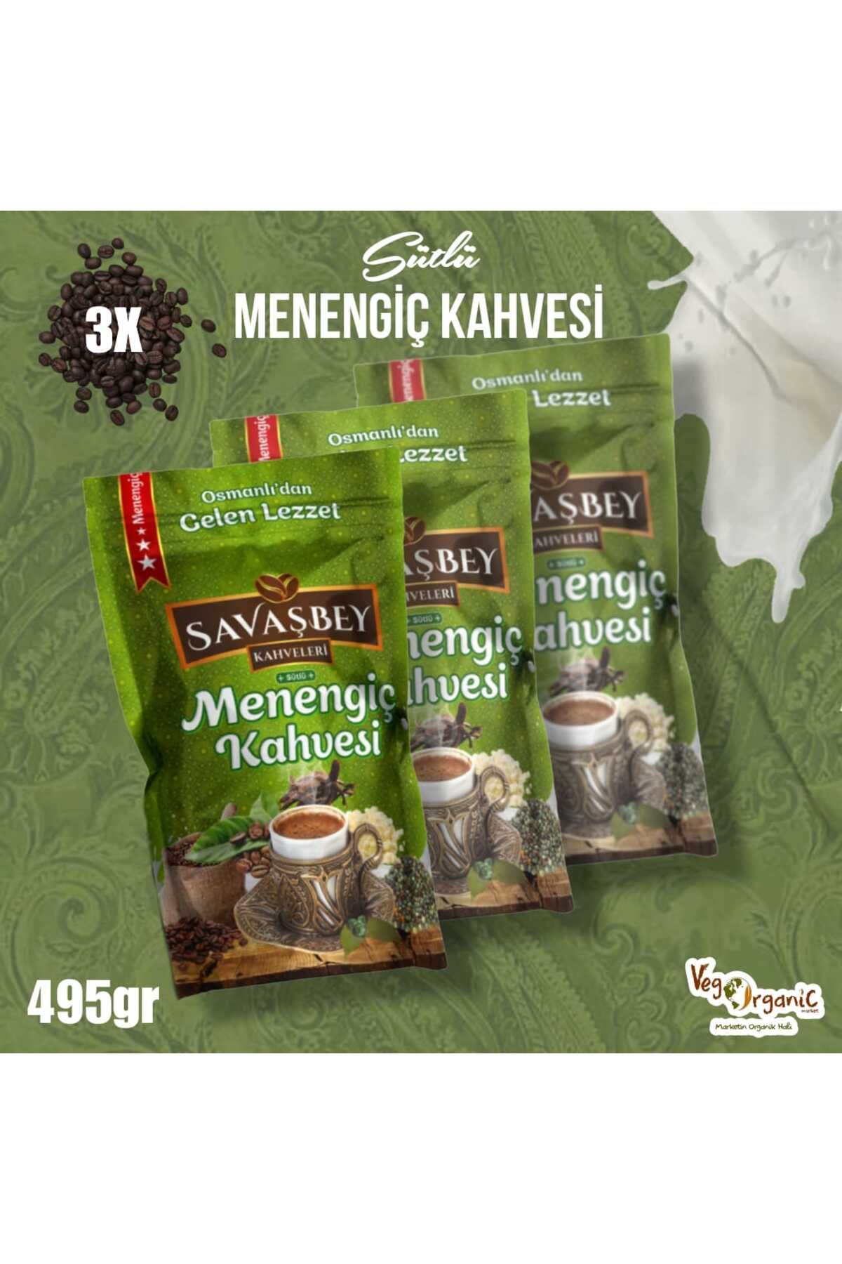 savaşbey 3 ADET Sütlü Menegiç Kahvesi 3*165gr