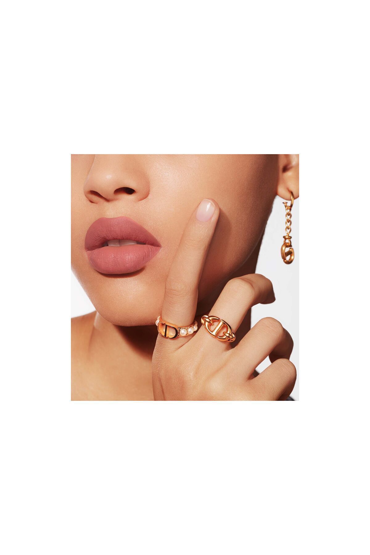 Dior-3.2g 100 Keynew164 - Intense Pigmented Nourishing Matte Finish Lipstick with Extraordinary Texture 4