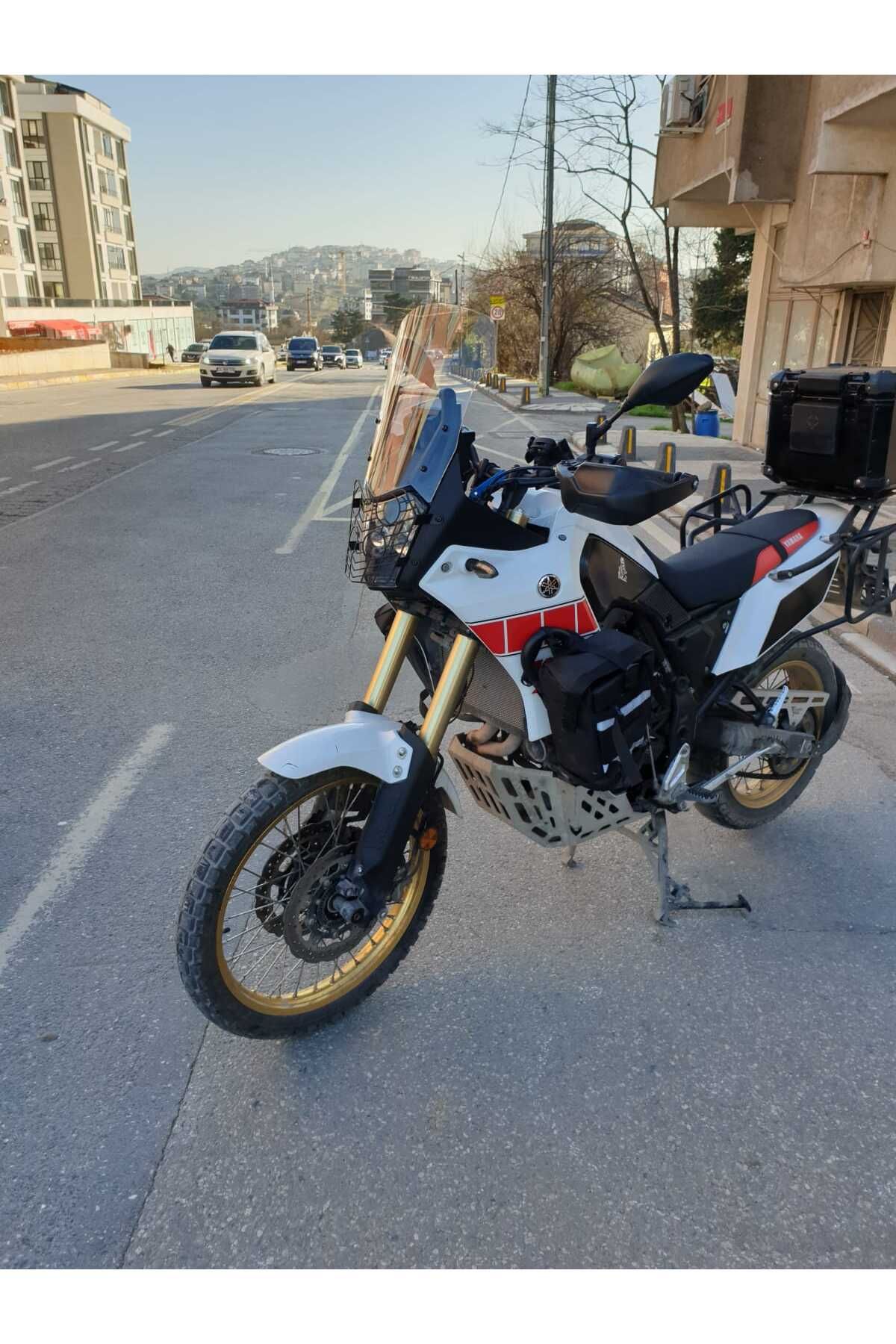 Yamaha Tenere Rall 700 Siperlik Ön Cam 2019 2025 Model 39cm Şeffaf Renkli 4mm