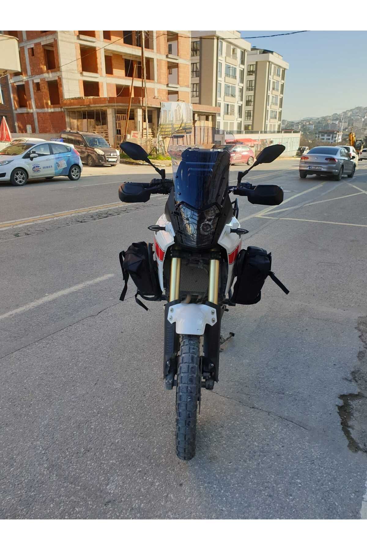 Yamaha Tenere Rall 700 Siperlik Ön Cam 2019 2025 Model 39cm Füme Renkli 4mm