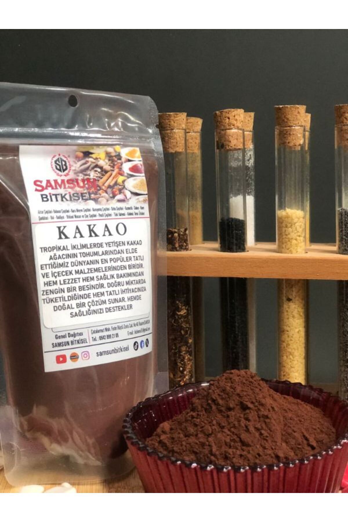 samsun bitkisel Kakao 50 Gram