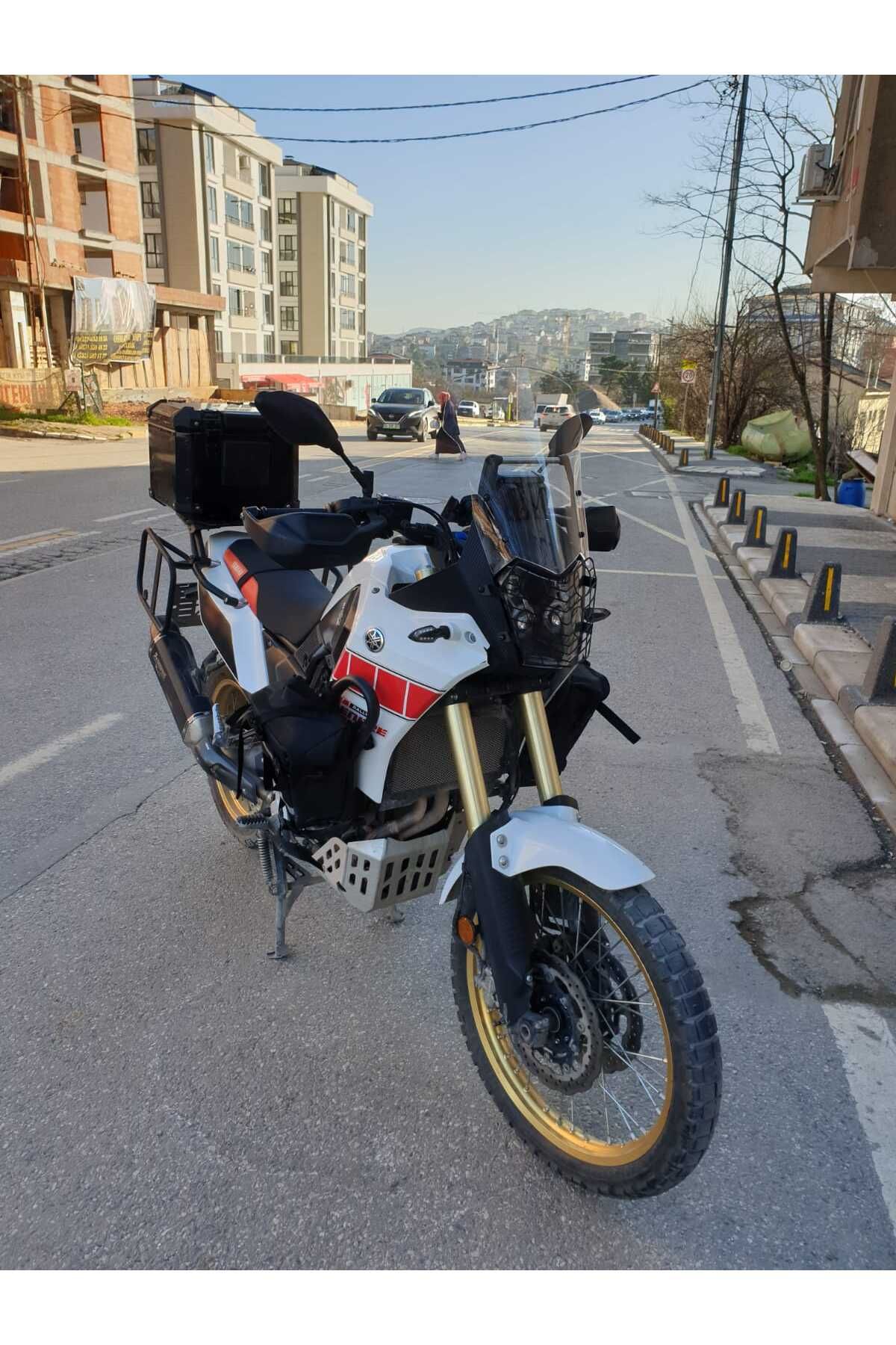 Yamaha Tenere Rall 700 Siperlik Ön Cam 2019 2025 Model 39cm Şeffaf Renkli 4mm