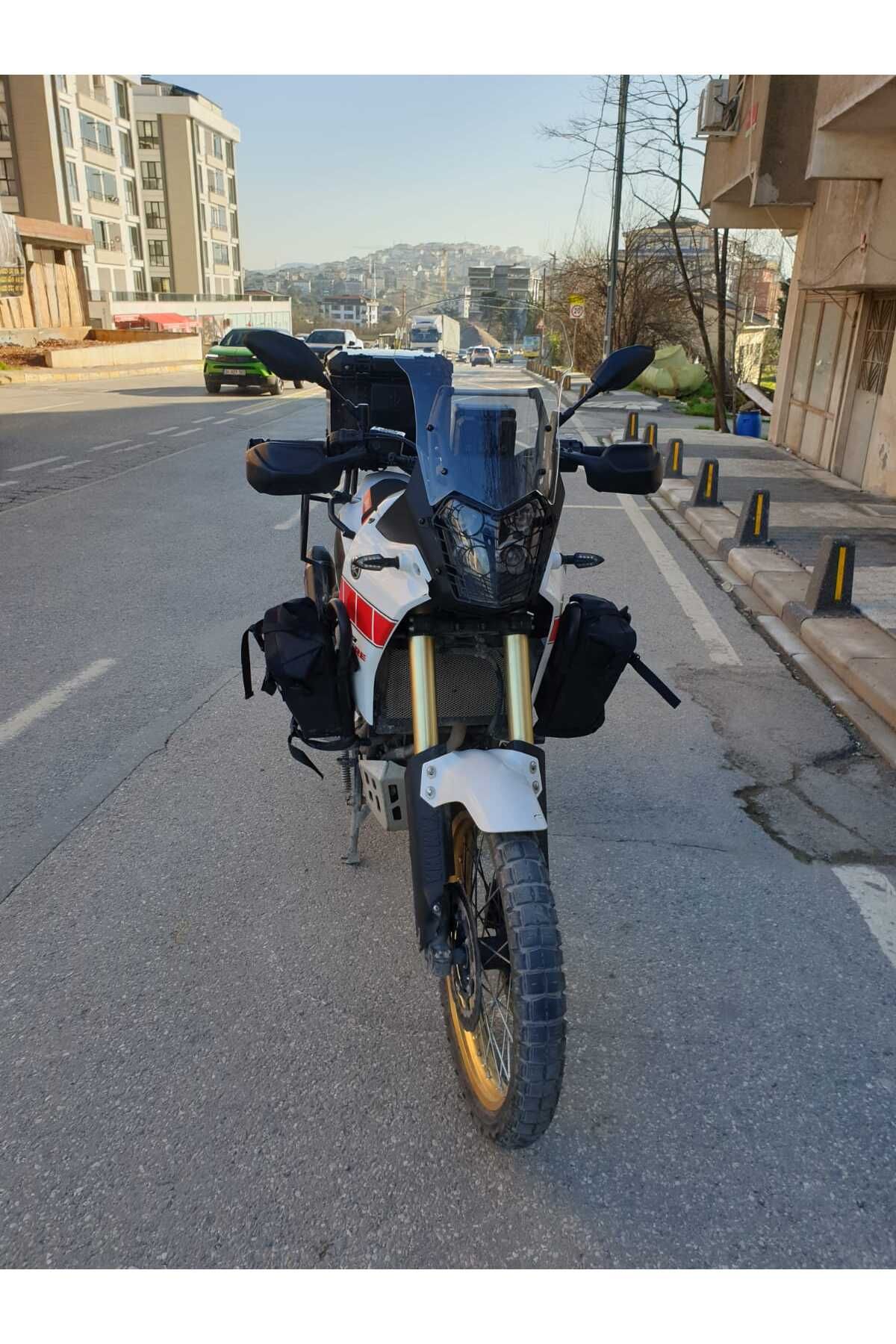 Yamaha Tenere Rall 700 Siperlik Ön Cam 2019 2025 Model 39cm Şeffaf Renkli 4mm