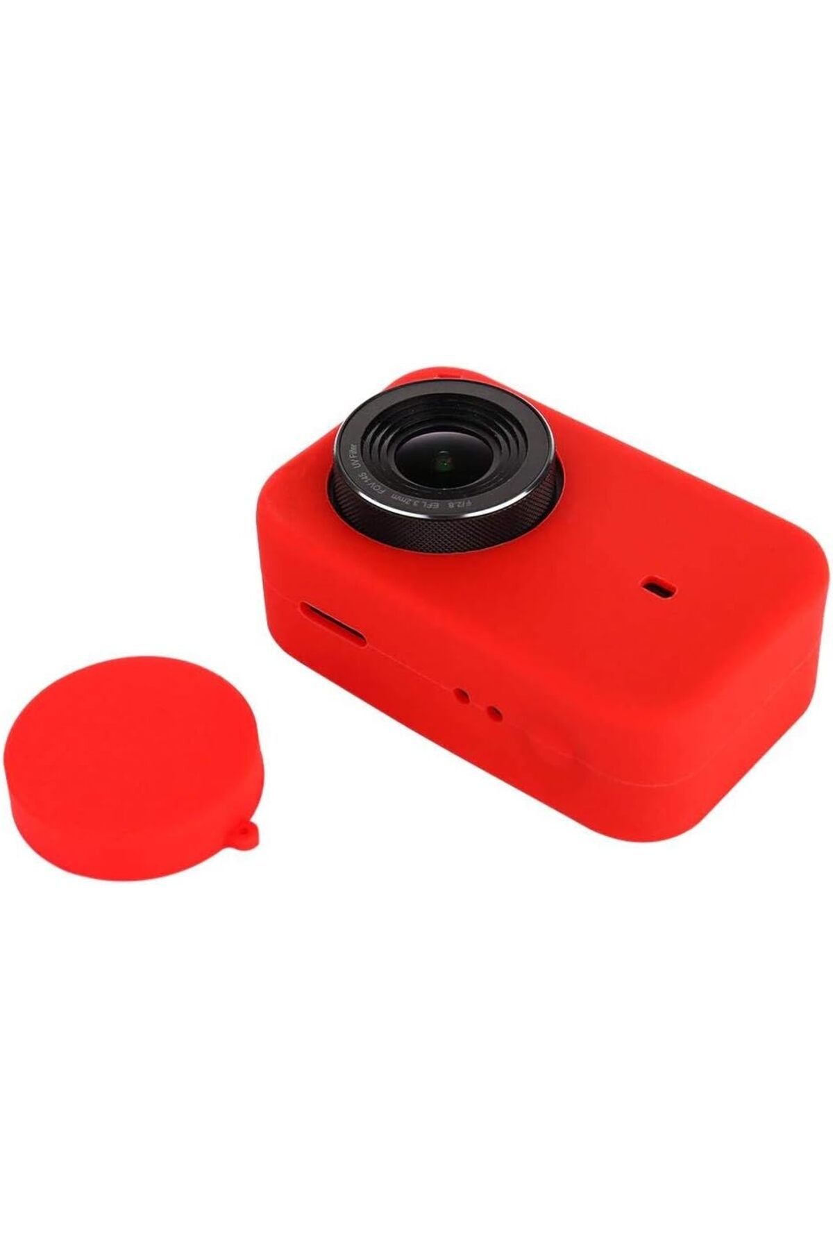 STOREMAX mrttnca Xiaomi Yi 4K ve 4K Plus Kamera Silikon Kılıf Kırmızı trndymrt 1087243