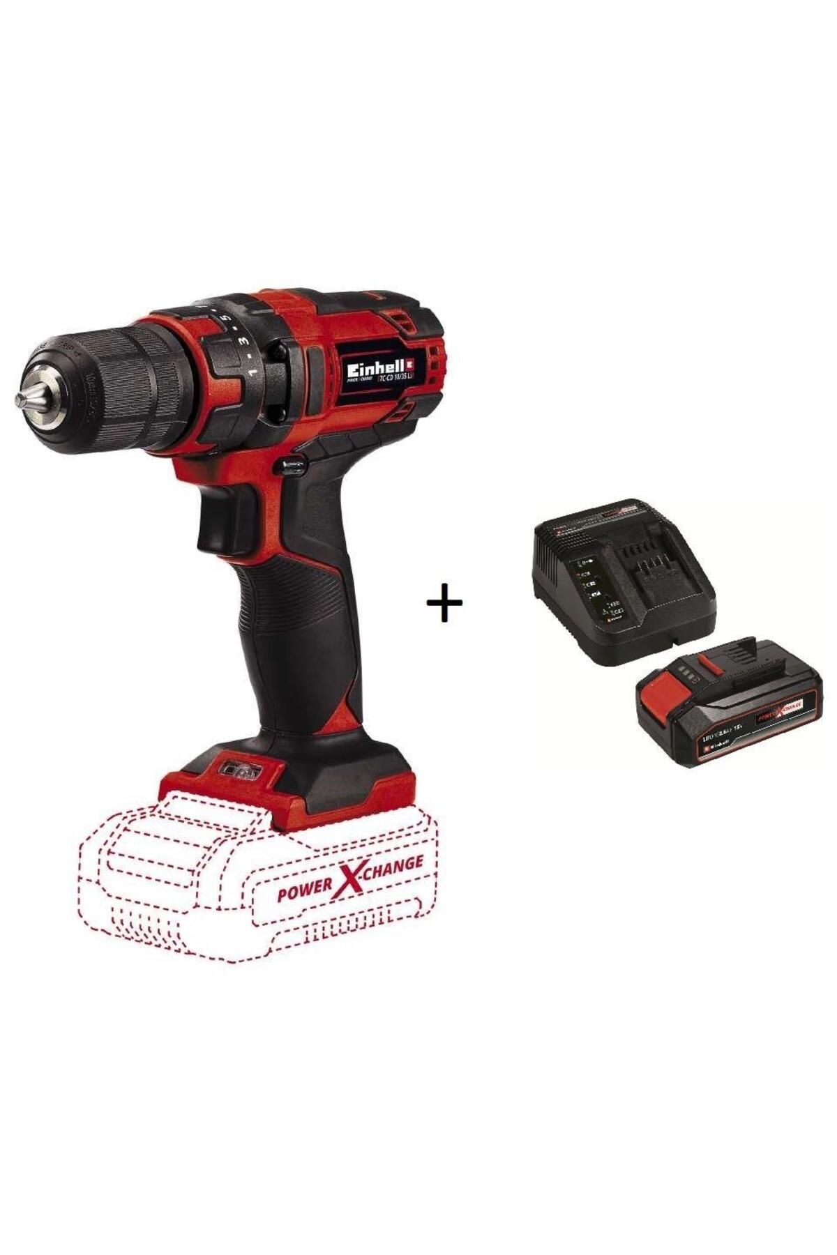 Einhell Tc-Cd 18/35 Li 1x2.5 Ah Starter Kit Akülü Vidalama Matkap