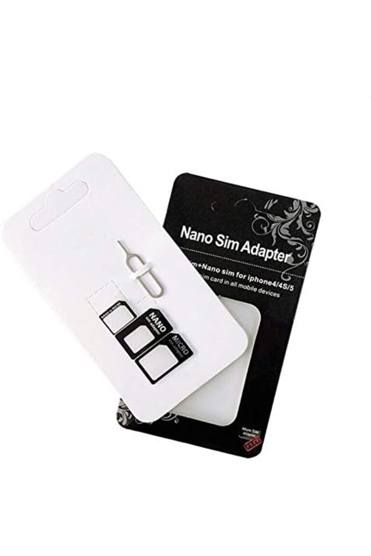 STOREMAX efshopx Nano Ve Micro Sim Kartları İçin Sim Kartı Adaptörü New Desing 1002192