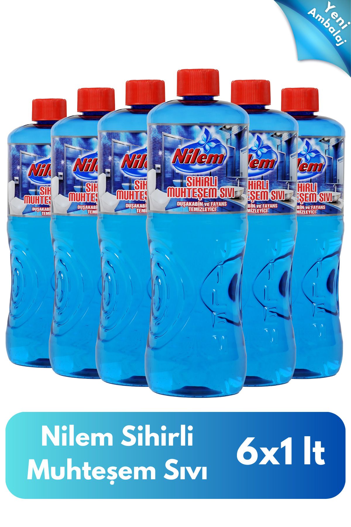 Nilem Sihirli Muhteşem Sıvı 1 Litre 6'lı