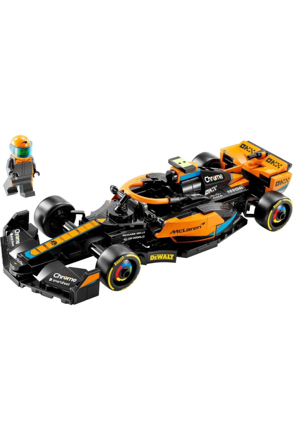 VB QUALITY LEGO Speed Champions 2023 McLaren Formula 1 Yarış Arabası 76919