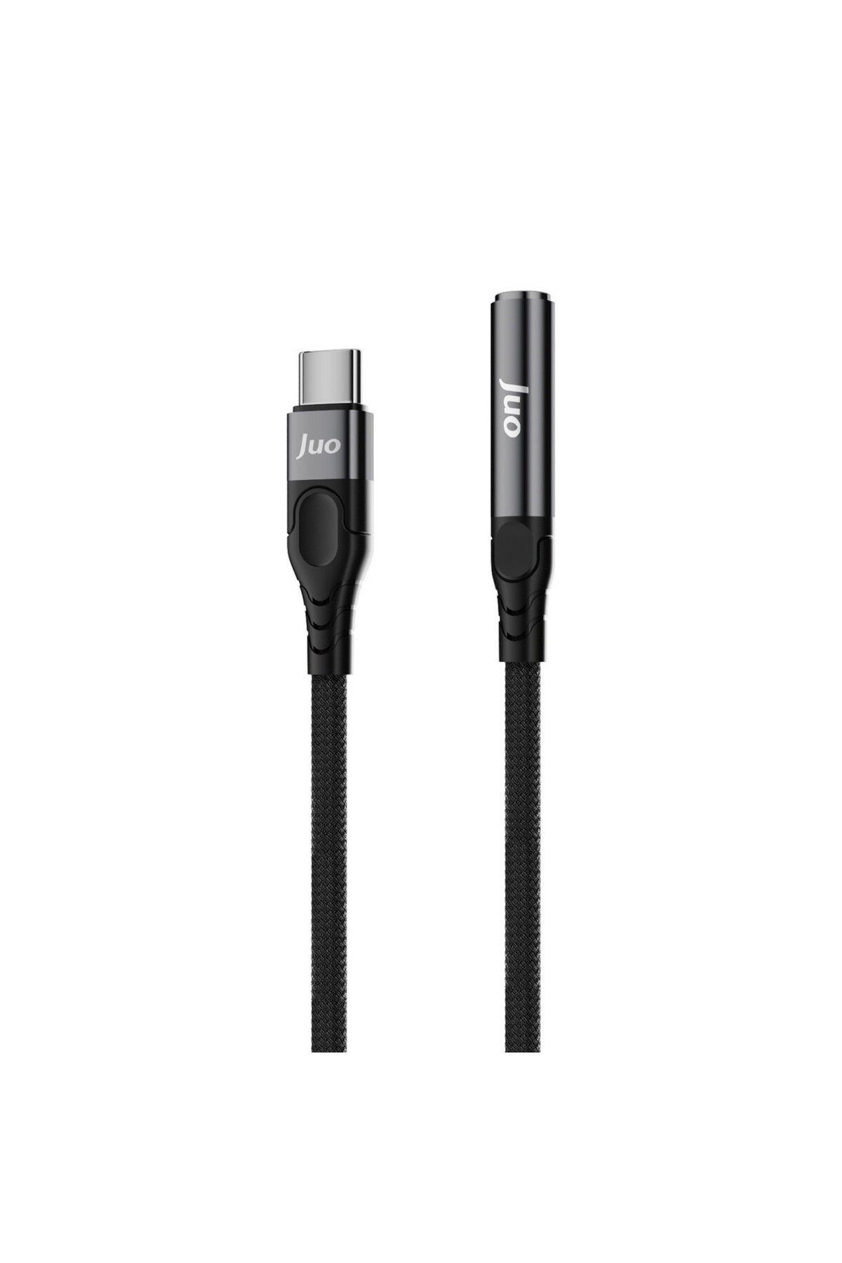 Juo Usb Type-c To 3.5mm Jack Aux Kulaklık Mikrofon Çevirici Dönüştürücü Adaptör Kablo