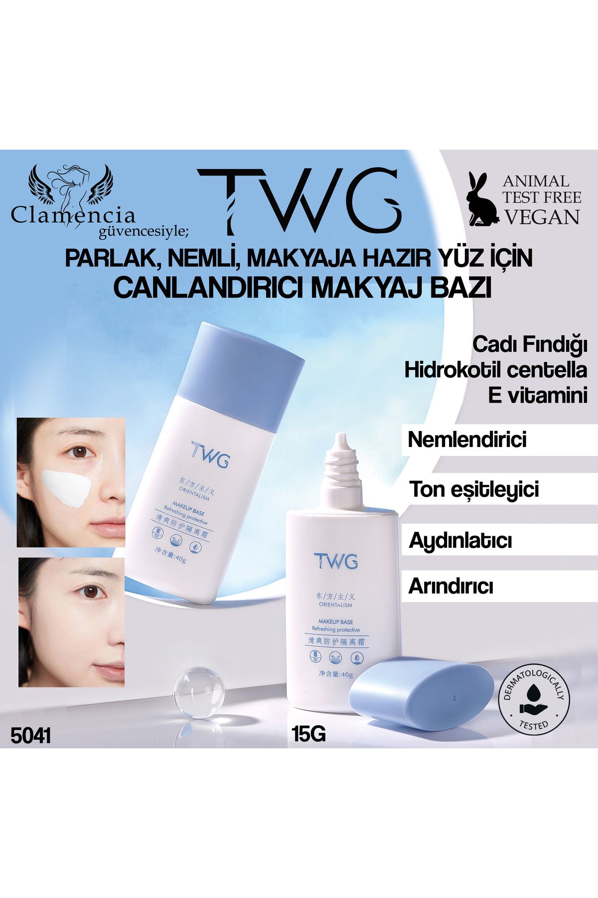 twg Canlandırıcı Makyaj Astar Kremi