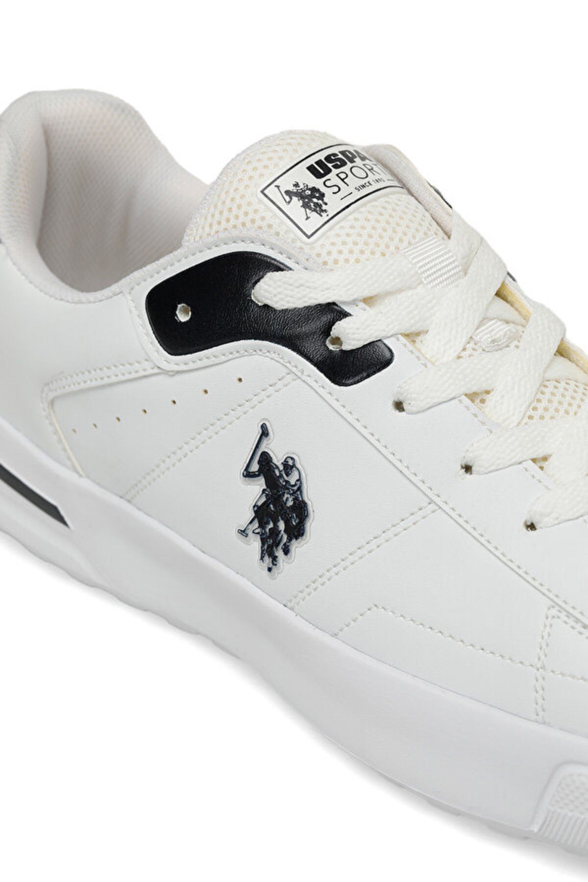 U.S. Polo Assn.-حذاء رياضي رجالي MANGO 4PR باللون الأبيض - تصميم مريح 6