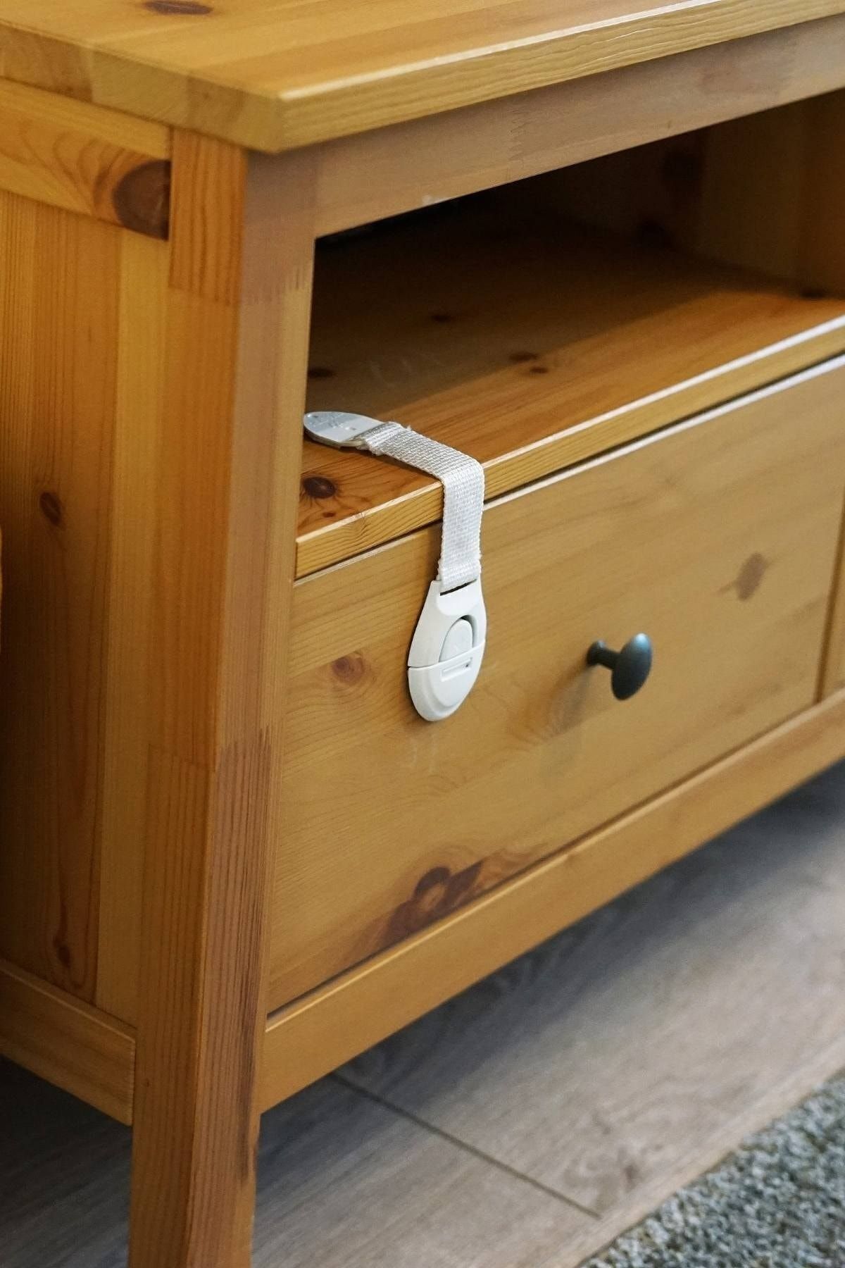 WAPPA 10 Adet Bebek Çocuk Güvenlik Dolap Ve Çekmece Kilidi Çok Amaçlı Çocuk Kilit Süper Üstün Yapışma fotoğrafı 5 (önizleme)