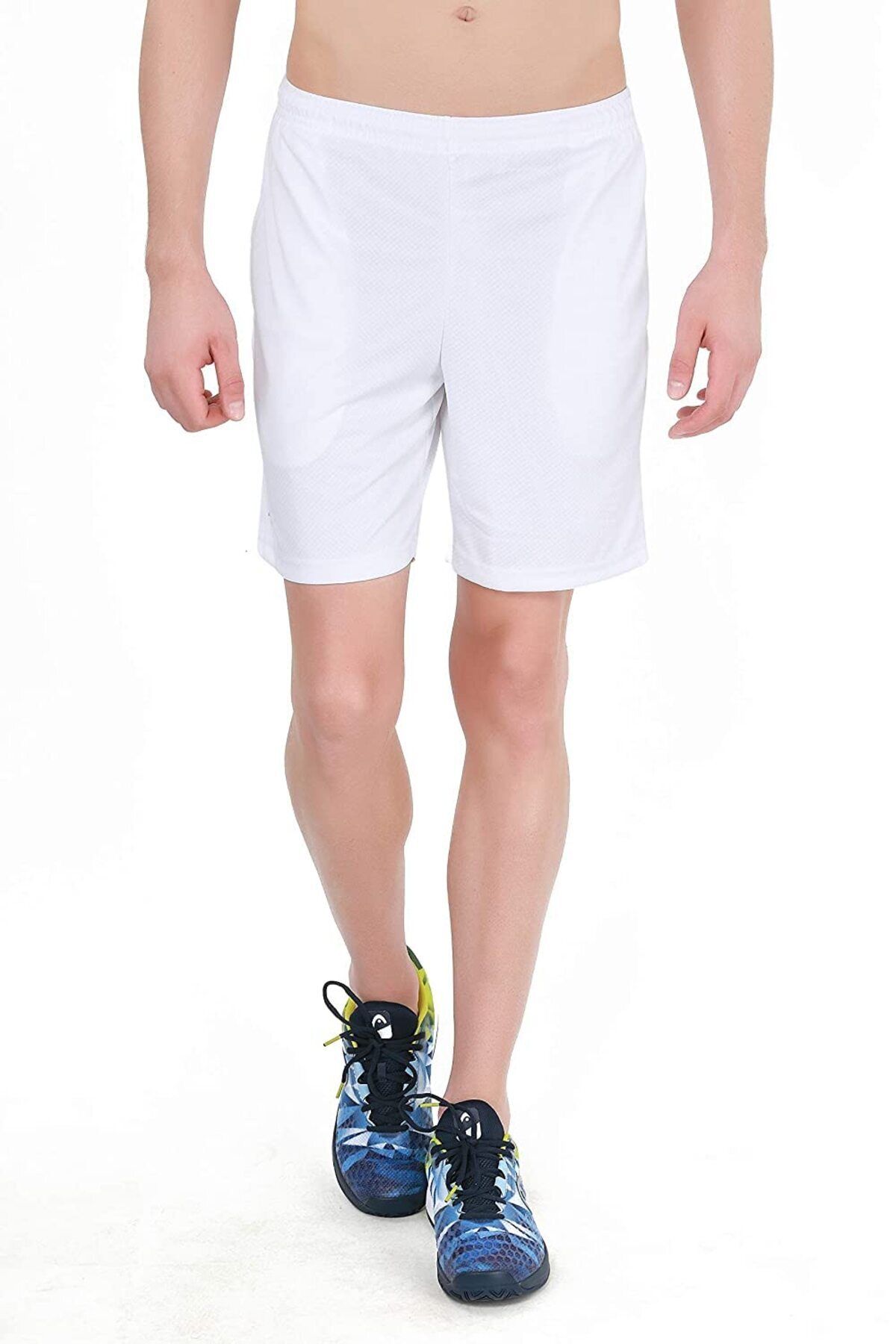 Head-Hbs-1090 Badminton Shorts (WHITE, M) With Wicking, Cooling, Breathable Comfort & Elastic Waist 1