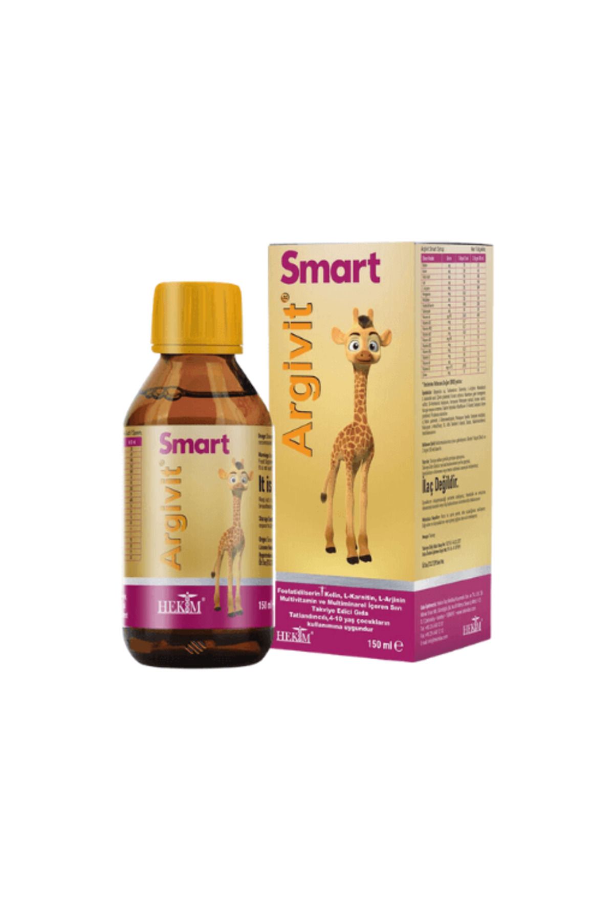 Argivit SMART MULTİMİNERAL İÇEREN 150ML ŞURUP