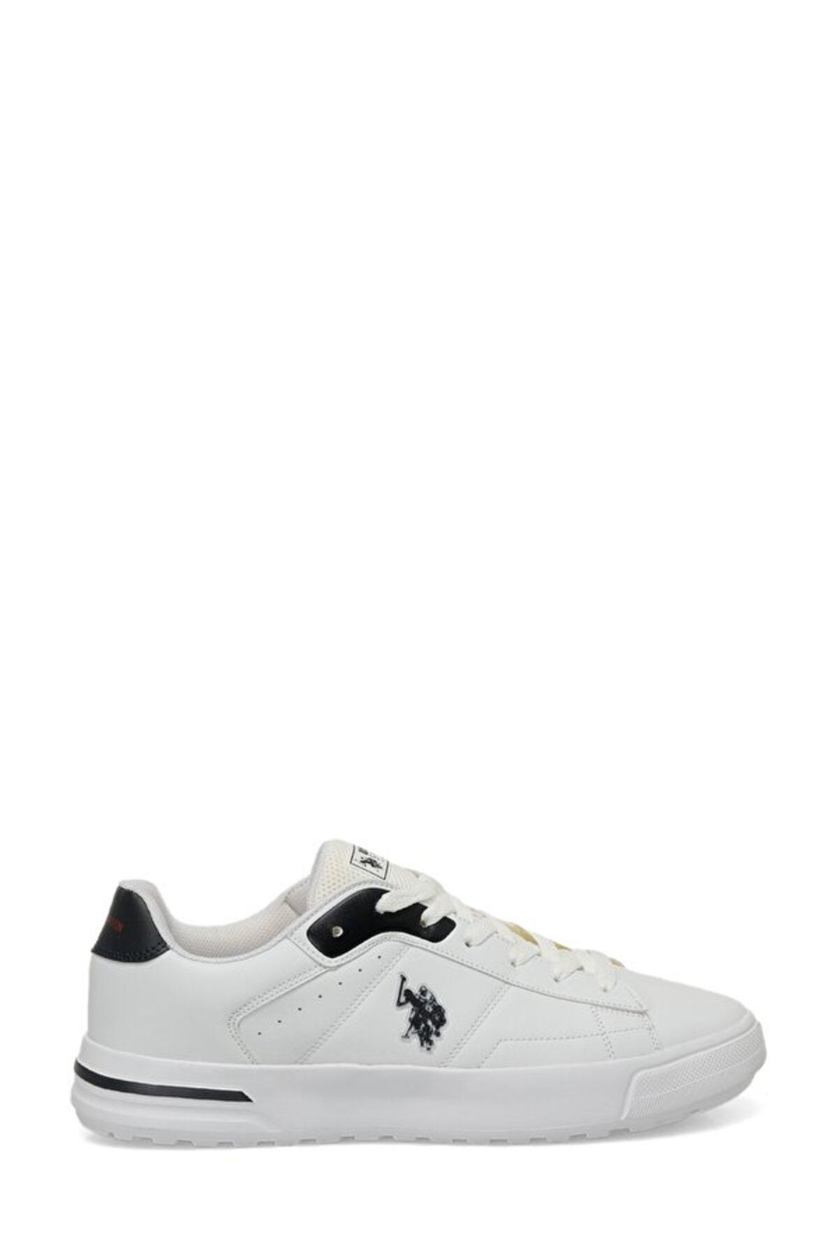 U.S. Polo Assn.-حذاء رياضي رجالي MANGO 4PR باللون الأبيض - تصميم مريح 1