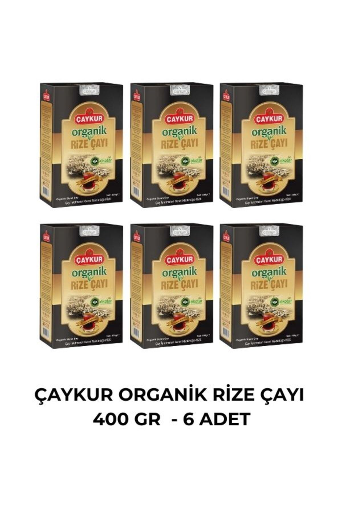 Çaykur ÇAYKUR ORGANİK RİZE ÇAYI 400 GR - 6 ADET