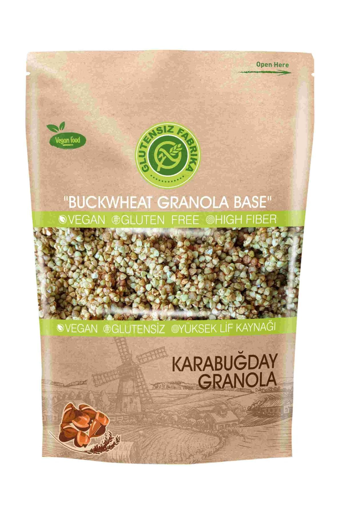 GLUTENSİZ FABRİKA Yulaf & Karabuğday Granola 300 gram Glutensiz Fabrika