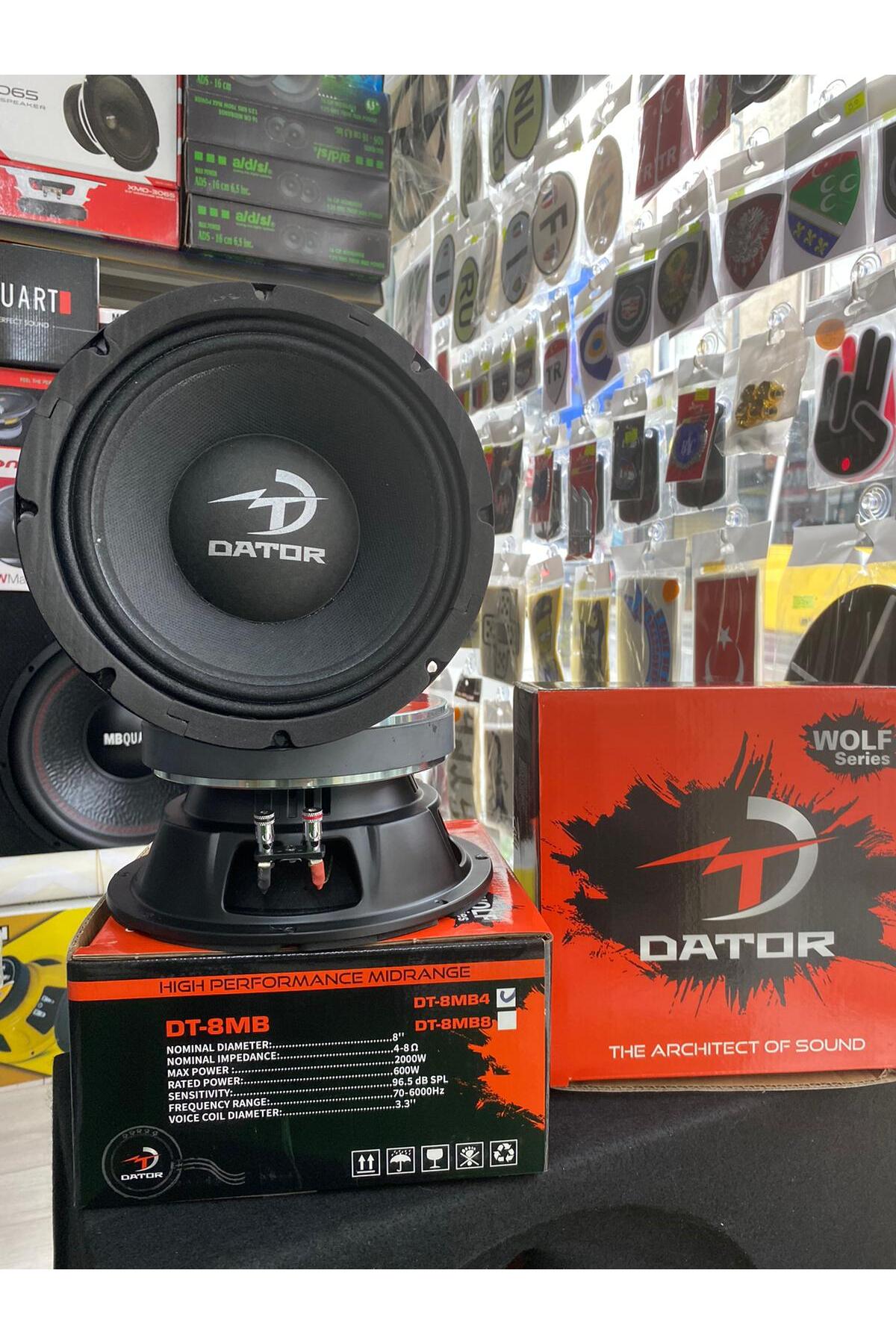 Dator 600 RMS 20 CM MIDRANGE DT-8MB4 - Fiyatı, Yorumları
