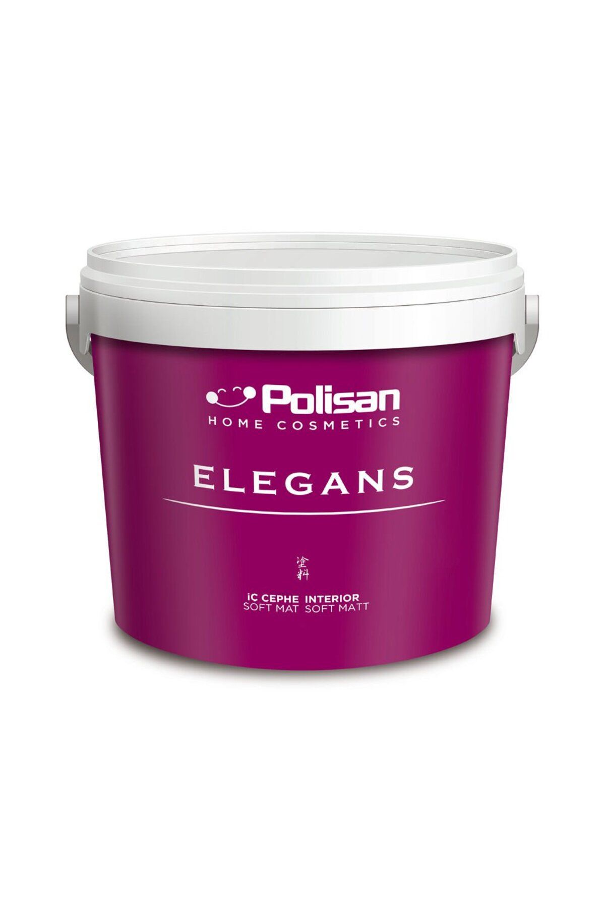 Polisan Elegans Soft Mat Osmanlı Kırmızısı - 12,5 L