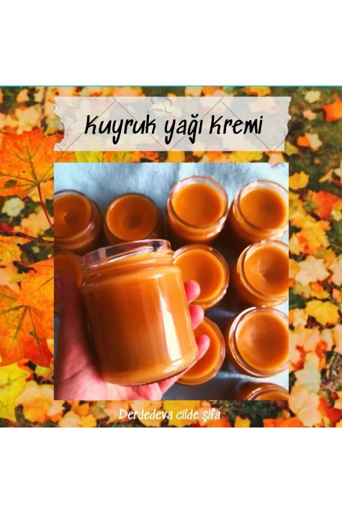 Derdedeva natural KUYRUK YAĞI KREMİ DİZ KAPAĞI SORUNLARINA BİREBİR