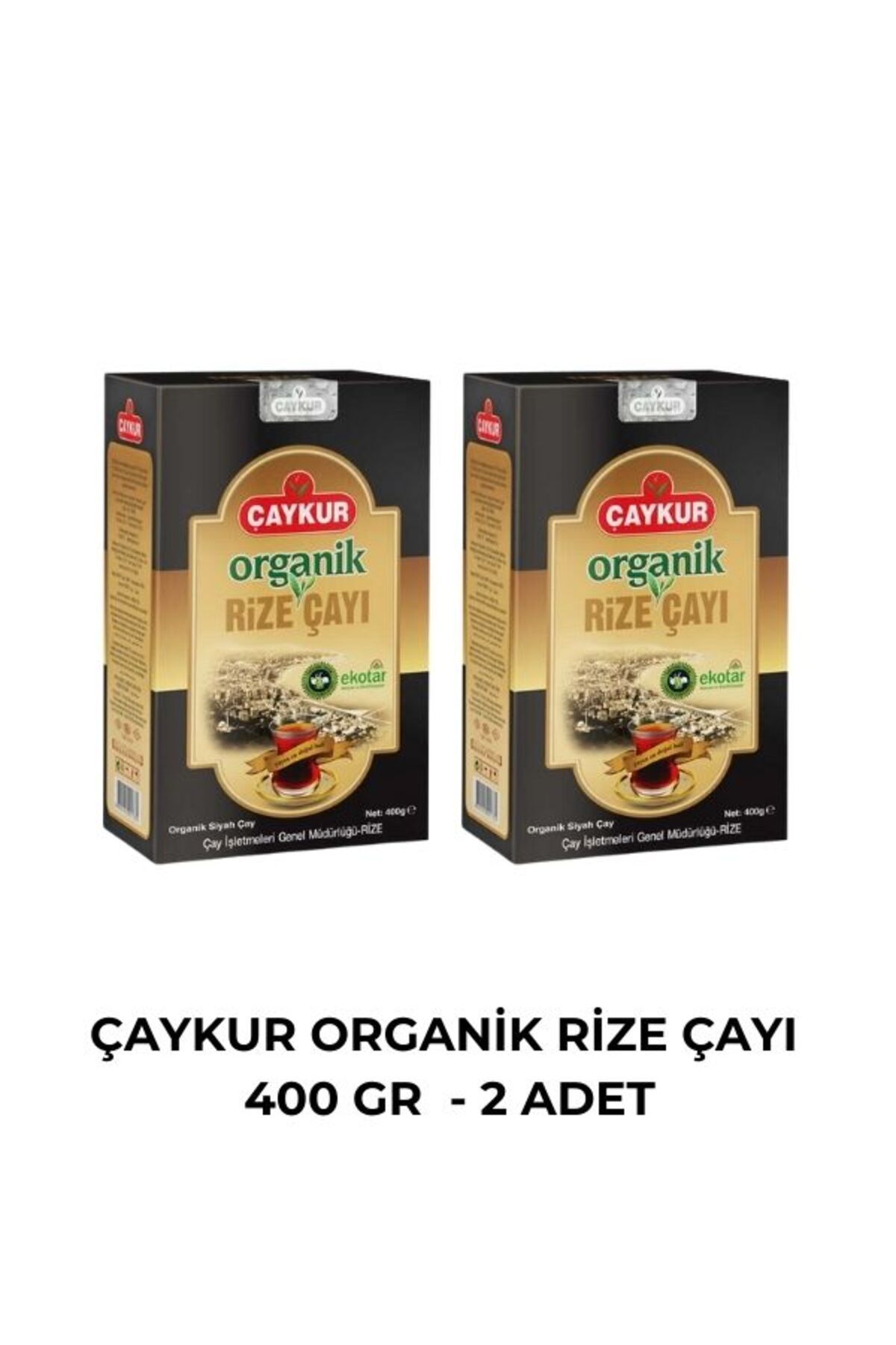 Çaykur ÇAYKUR ORGANİK RİZE ÇAYI 400 GR - 2 ADET