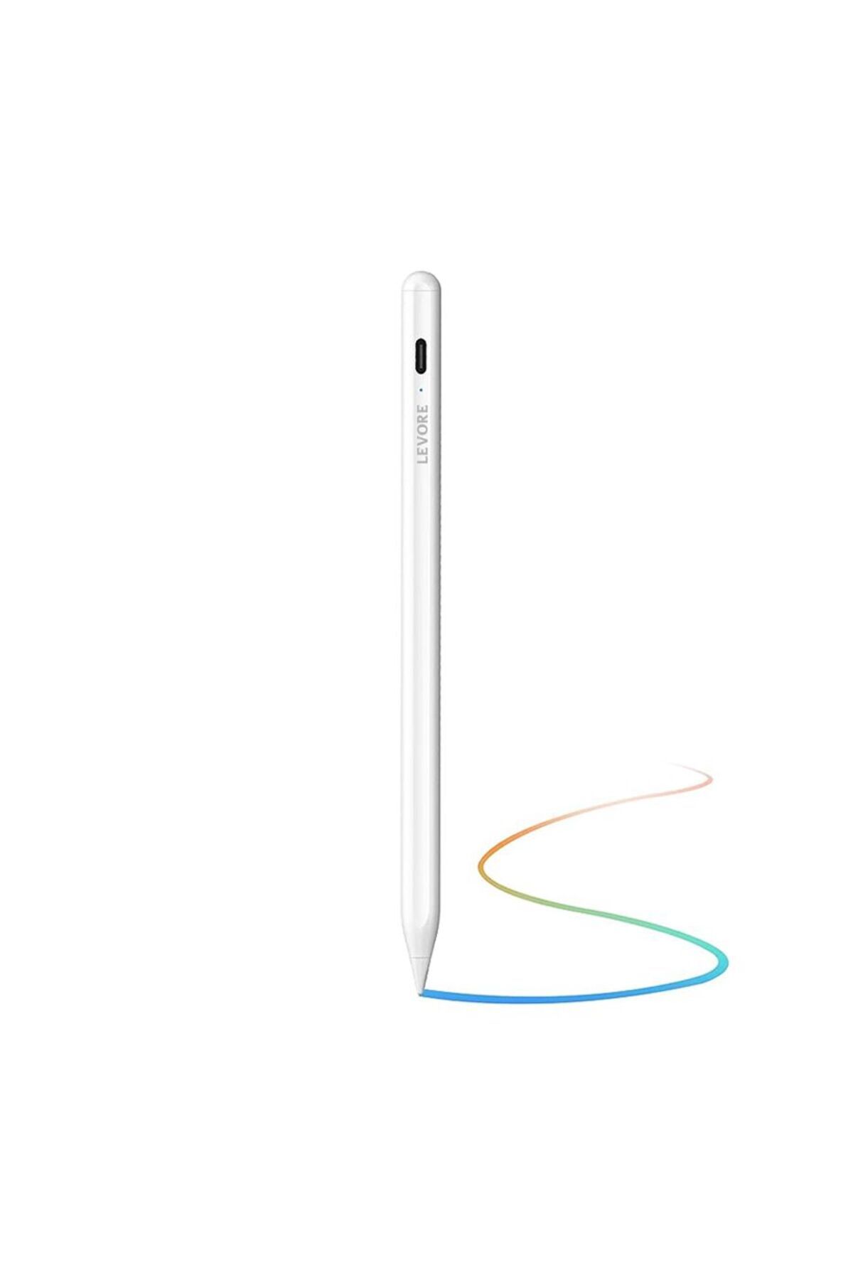 Levore-Smart Pen For Screens Touch For Writing and Drawing Compatible with iPads LTP12 - White 3