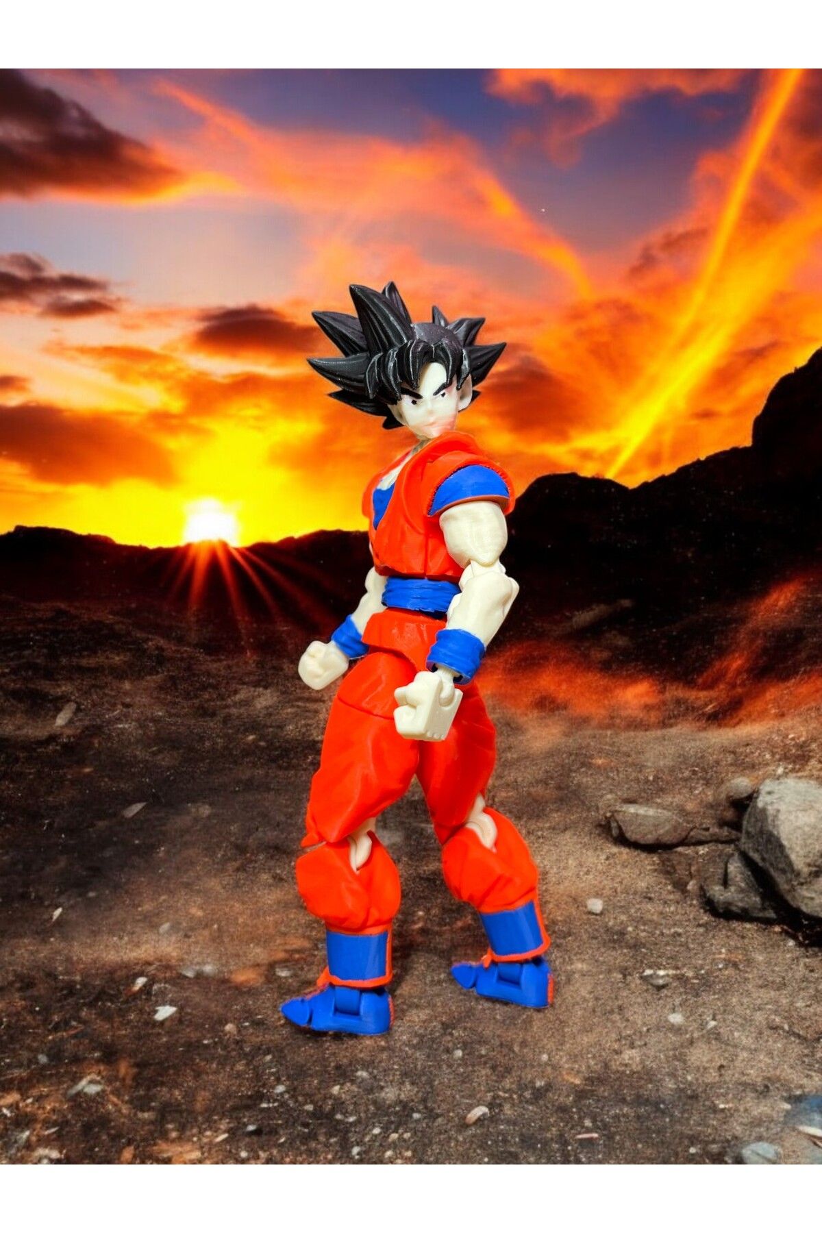 Dummy13-Dragonball Goku Action Figure - Movable Splicing Toy 1 Piece 8