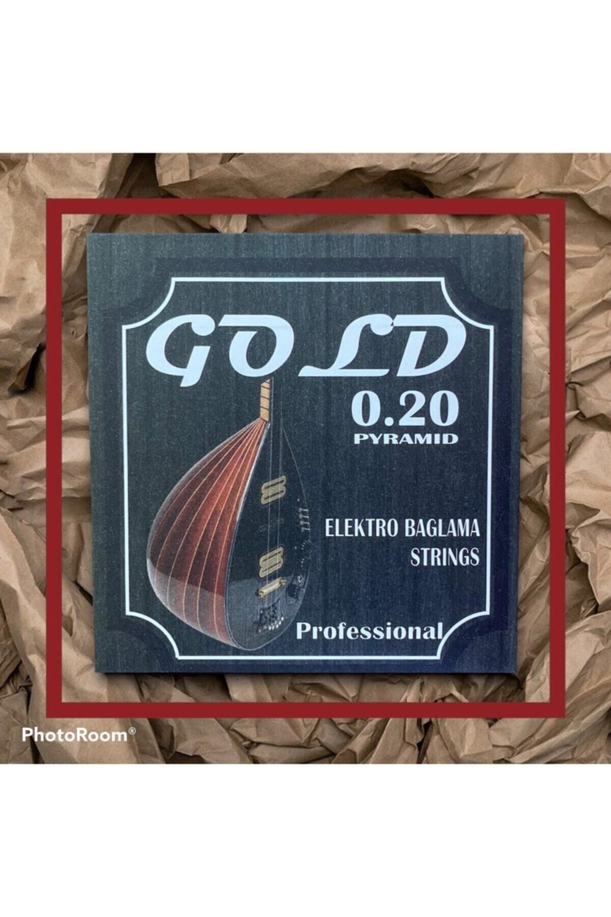 GOLDPYRAMİD GOLD 0.20 Elektro Saz Teli