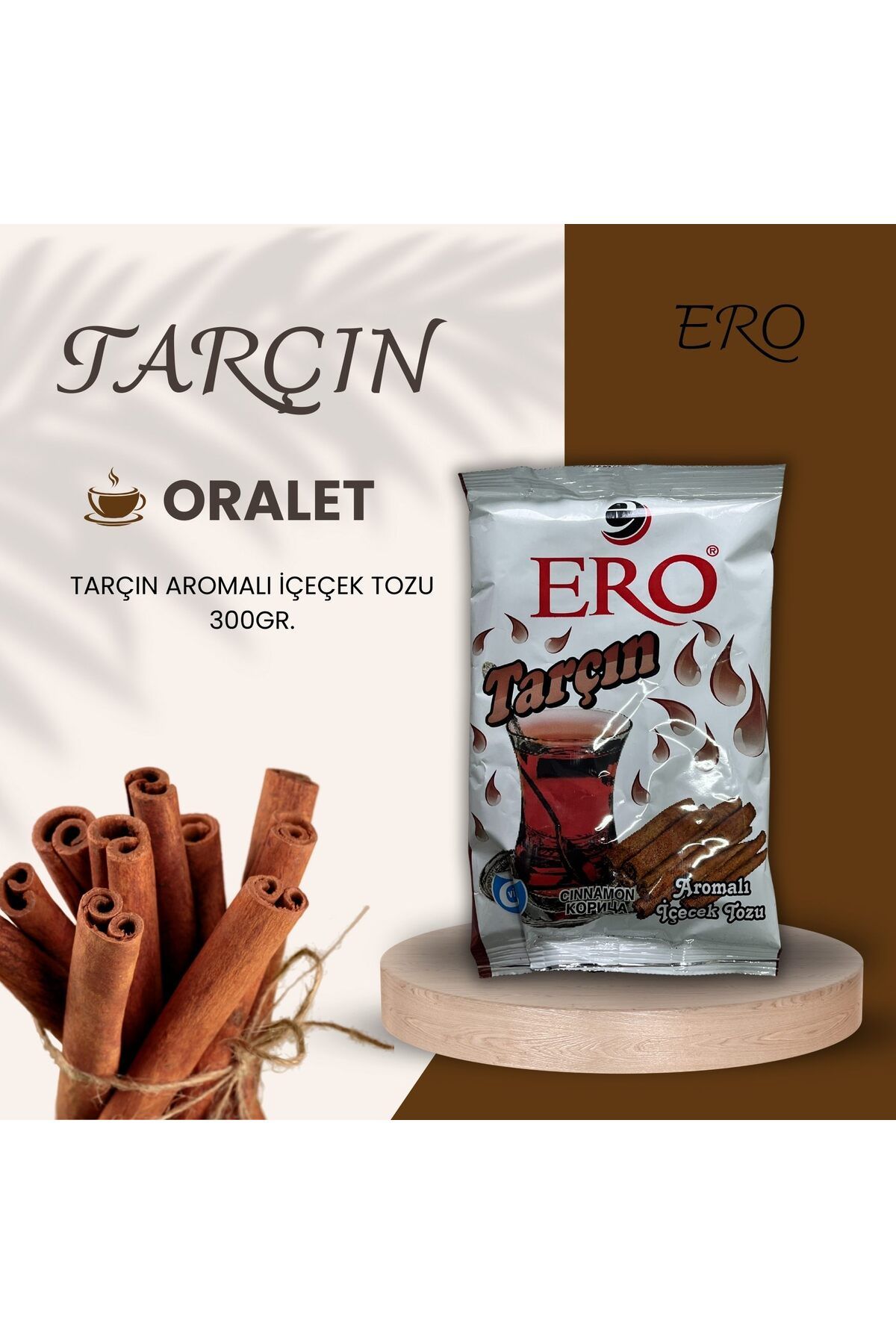 Ero TARÇIN AROMALI TOZ İÇECEK 300GR.