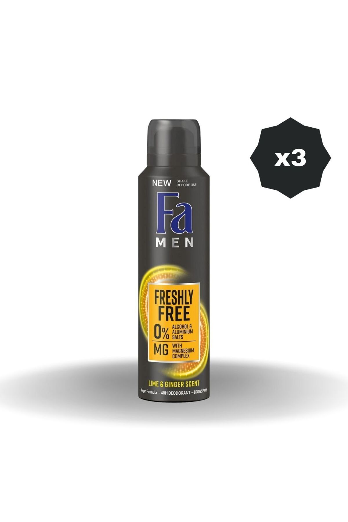 Fa DEO LİME&GİNGER 150 ML - (3 ADET)