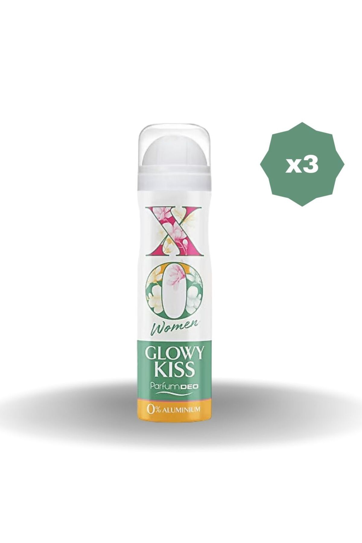 Xo DEO WOMEN GLOWY KISS 150 ML - (3 ADET)