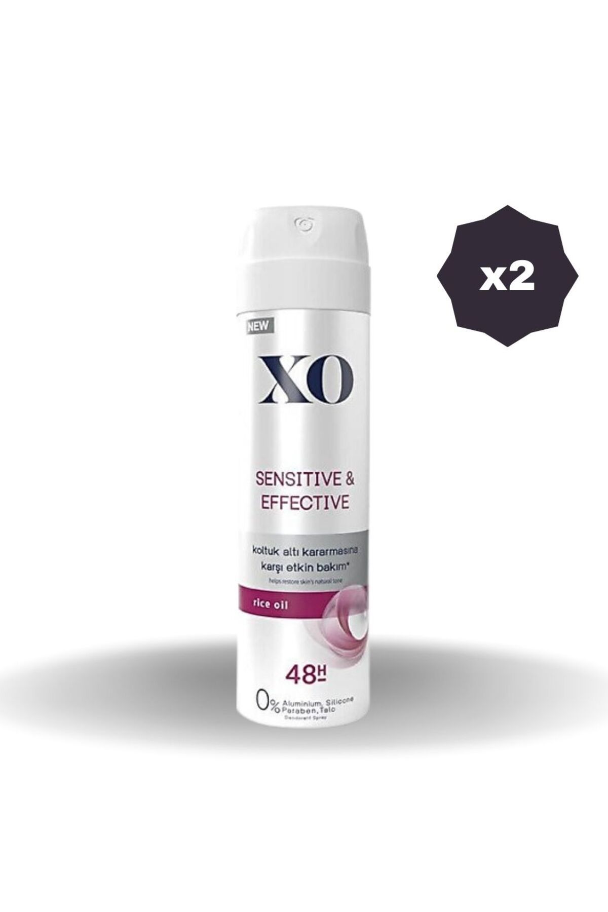 Xo DEO SENSITIVE&EFFECTIV WOMEN 150 ML - (2 ADET)