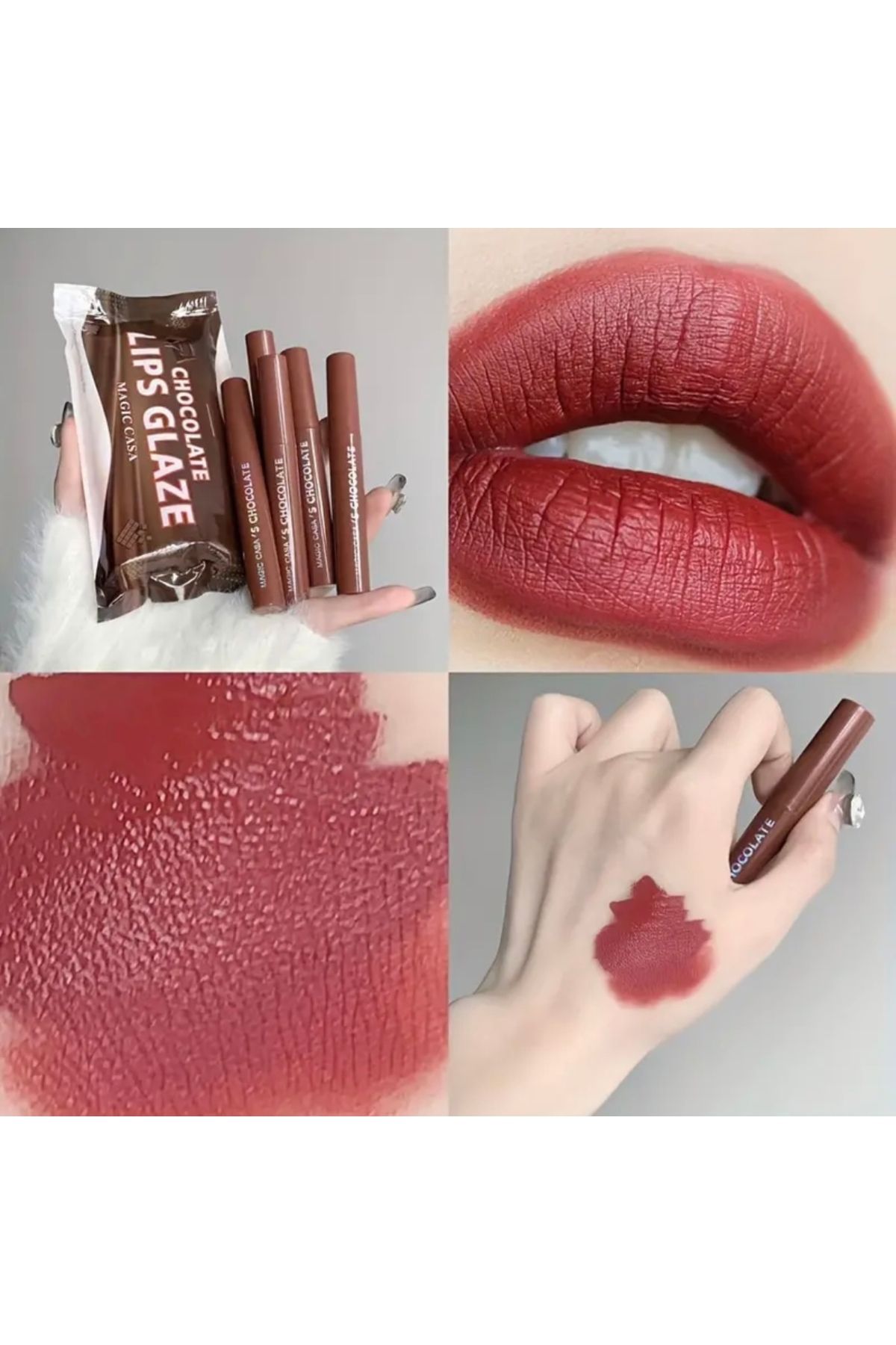 CHOCOLATTE Chocolate Lip Glaze 01# Numara