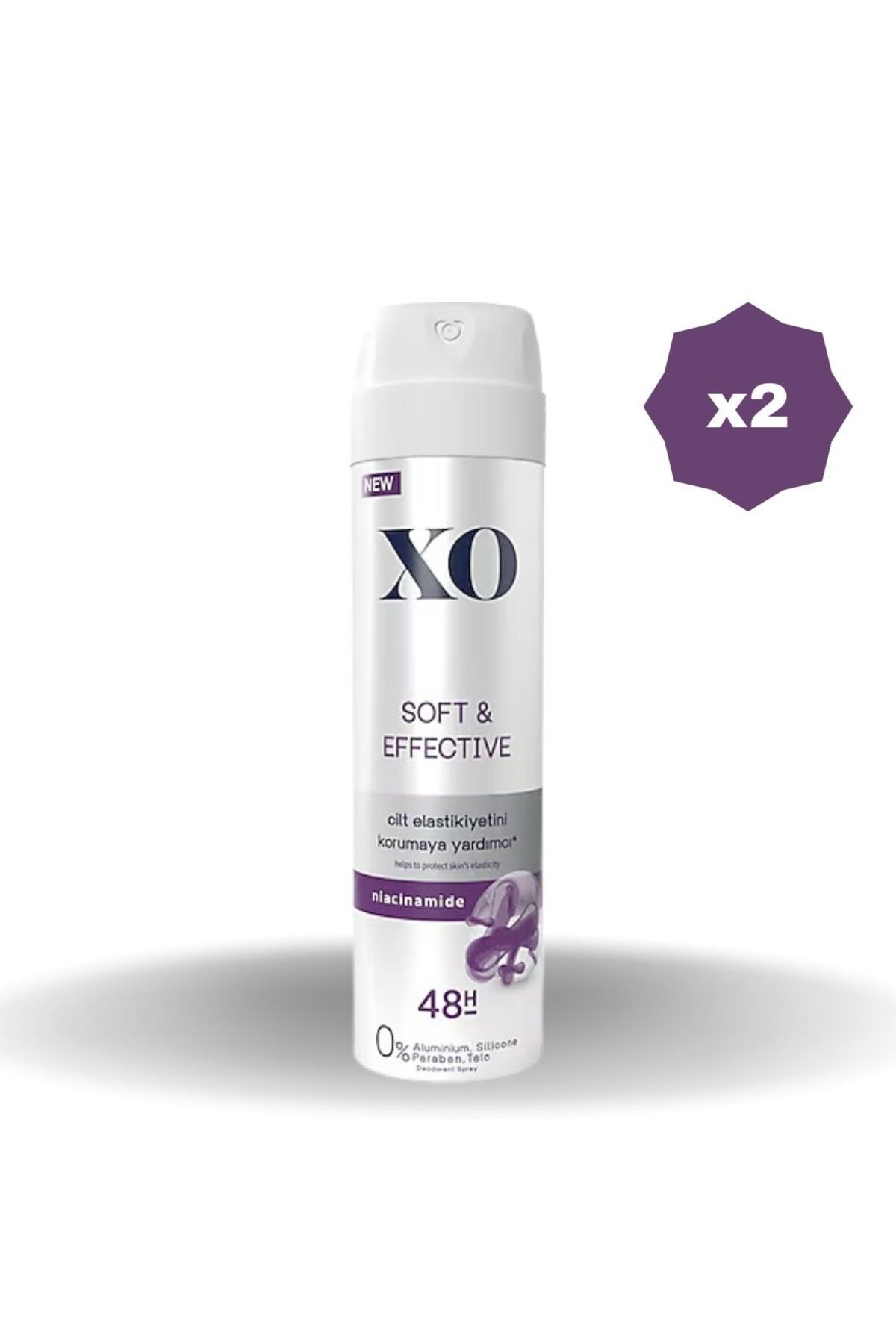 Xo DEO SOFT&EFFECTIV WOMEN 150 ML - (2 ADET)