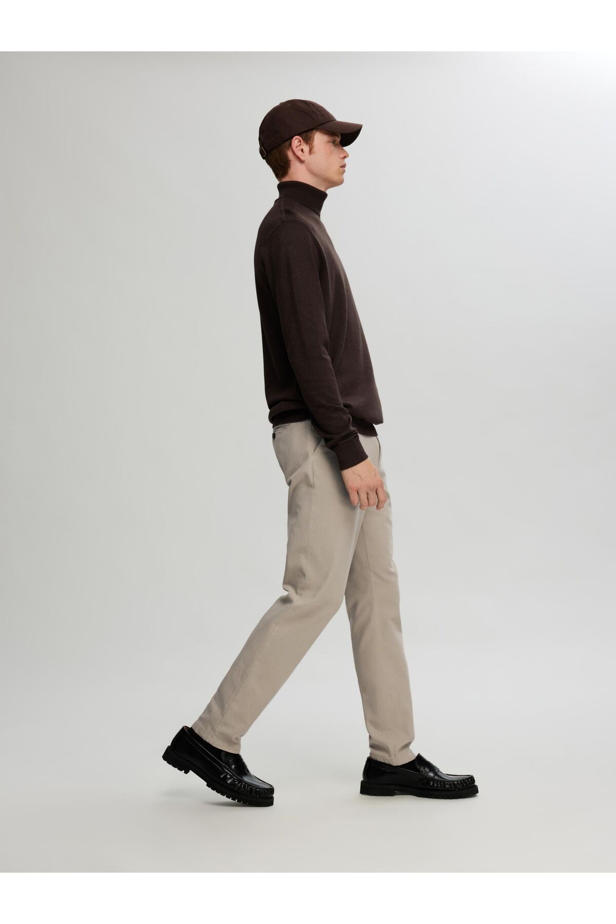 Selected Homme-Chino 175 Texturierte Slim Fit 6