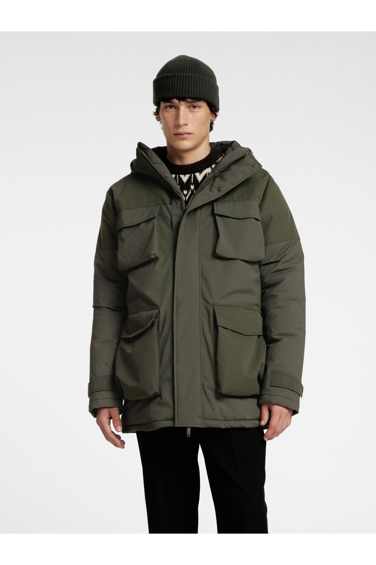 Selected Homme-Parka Gefütterte 1