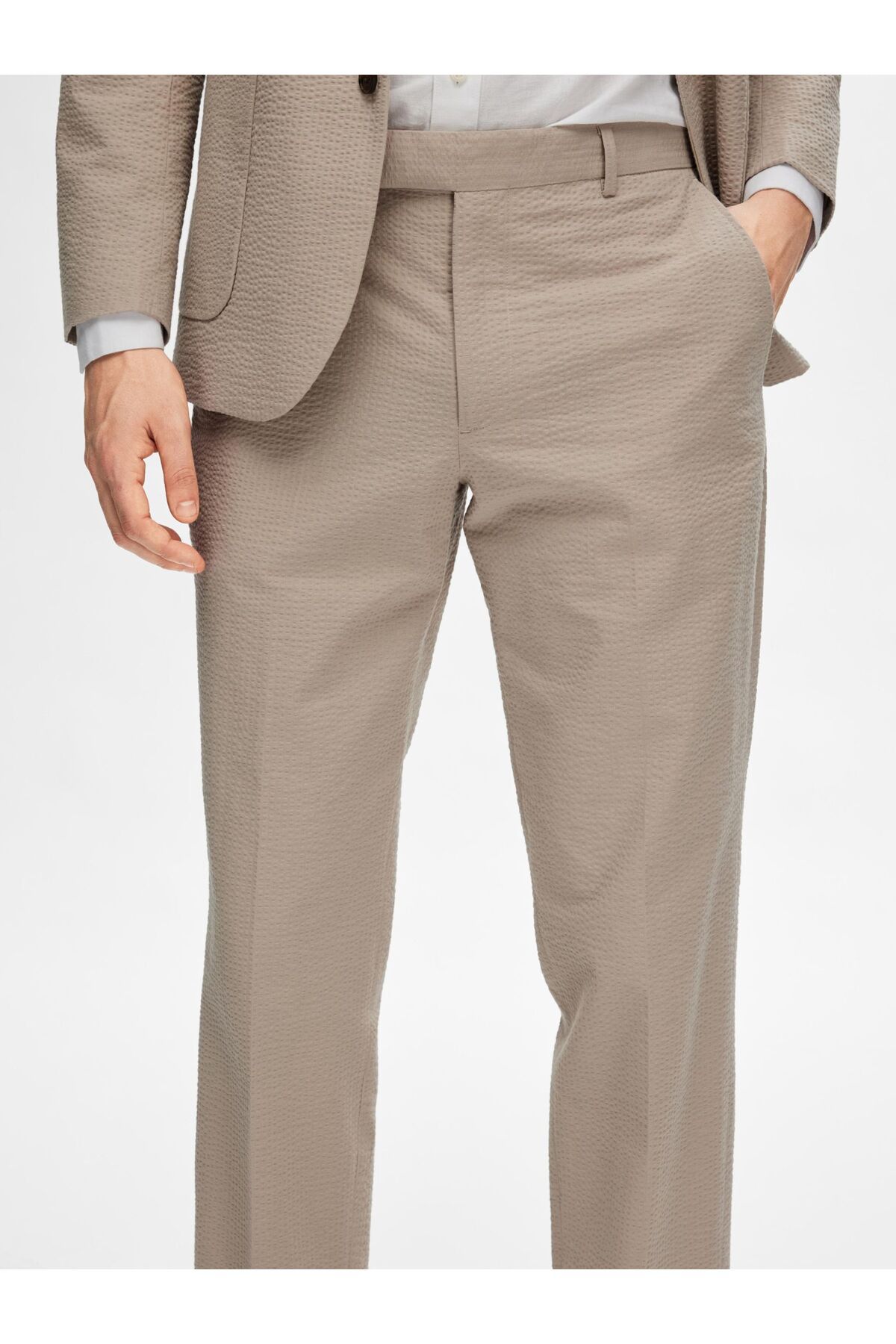 Selected Homme-Anzughose Seersucker 5