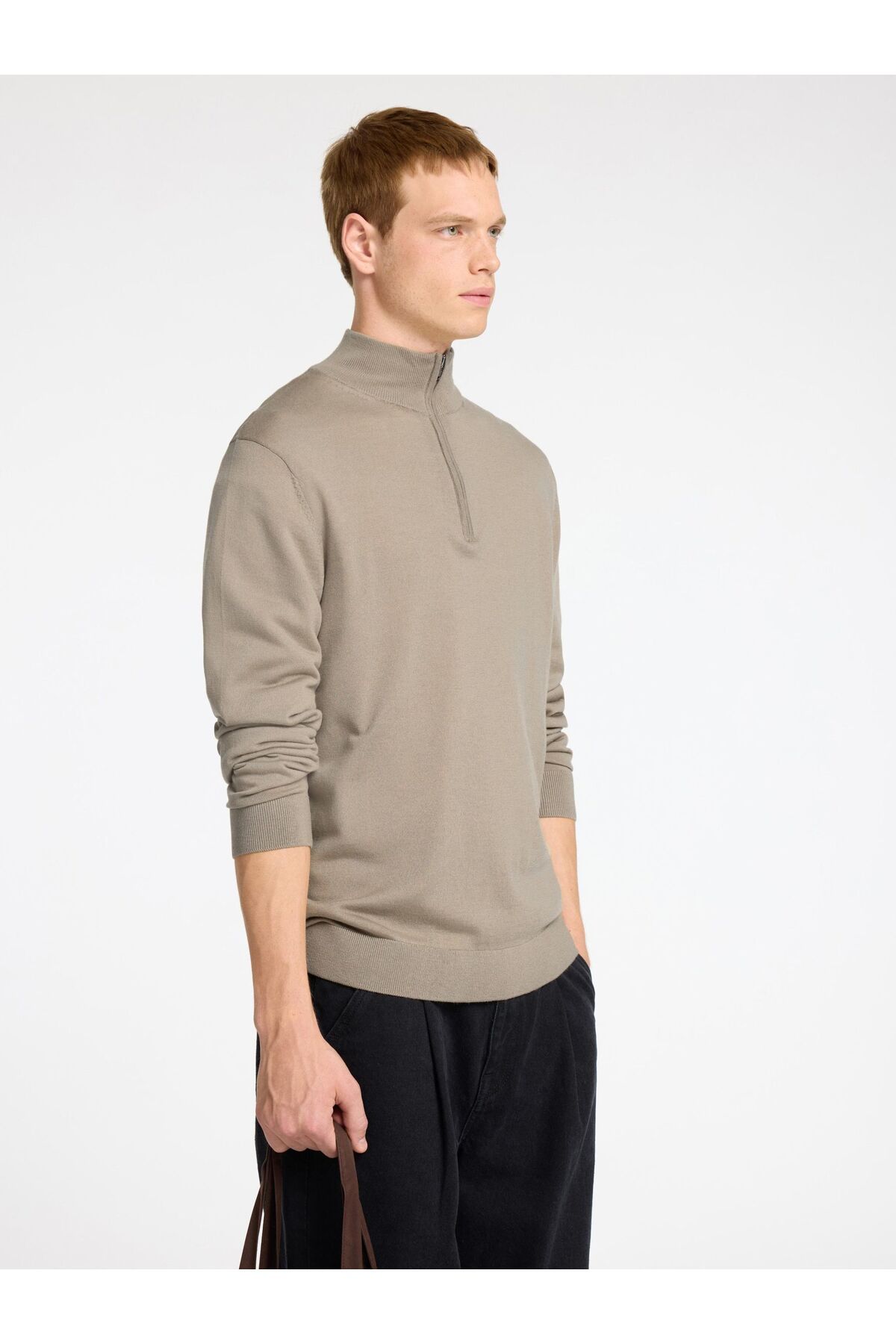 Selected Homme-Half-zip Pullover 100% Merinowoll 6