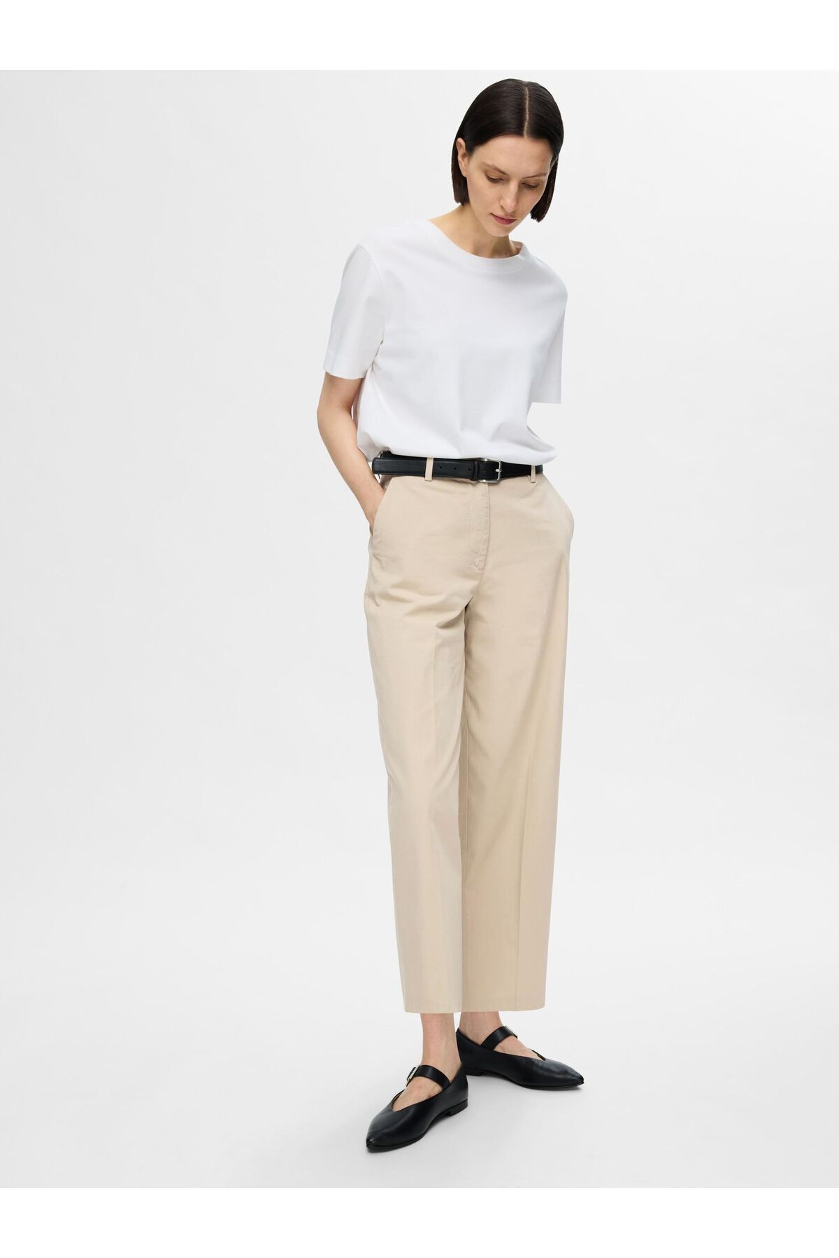 Selected Femme-Chino Wide Leg 6