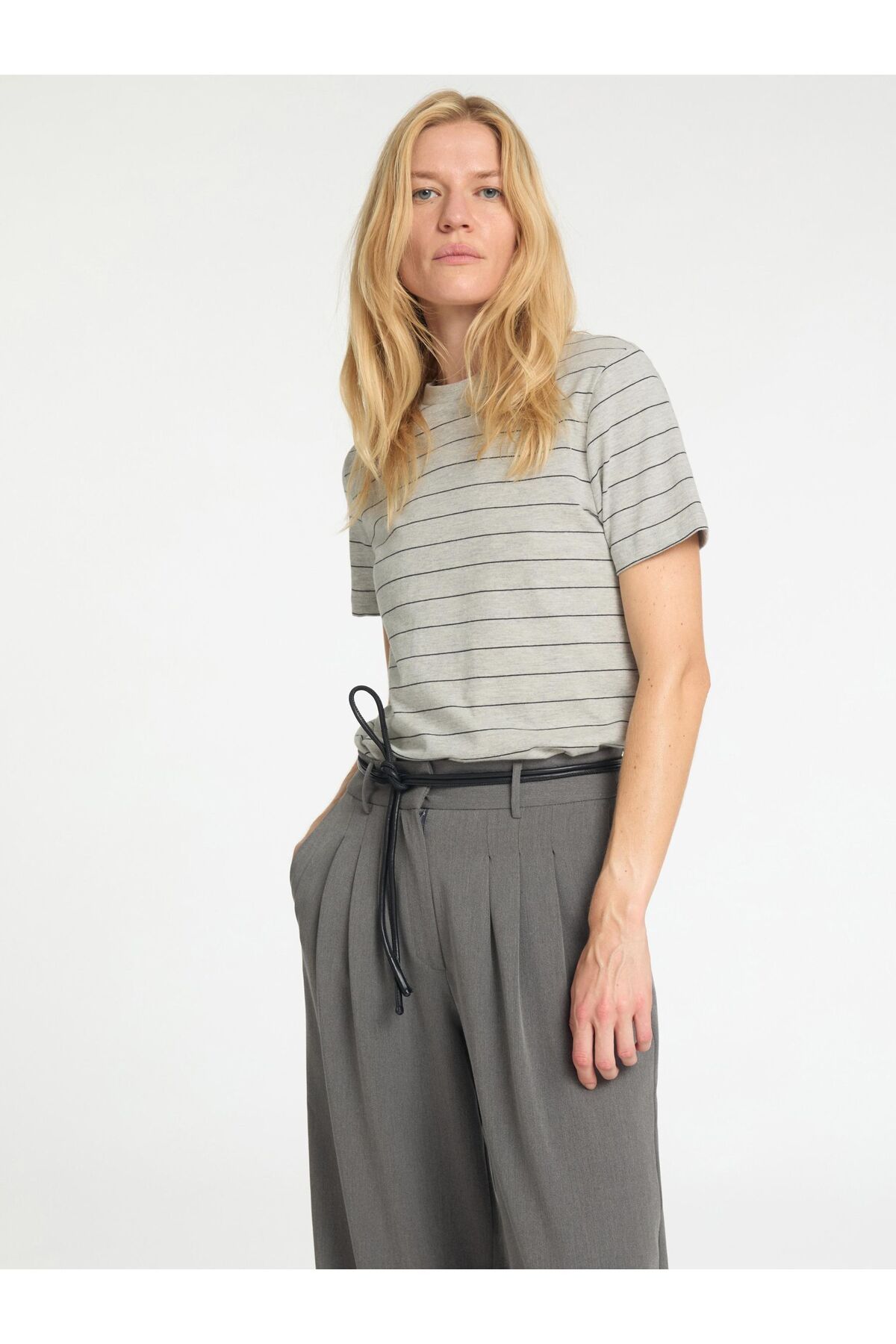 Selected Femme-T-Shirt Gestreiftes Baumwoll 6