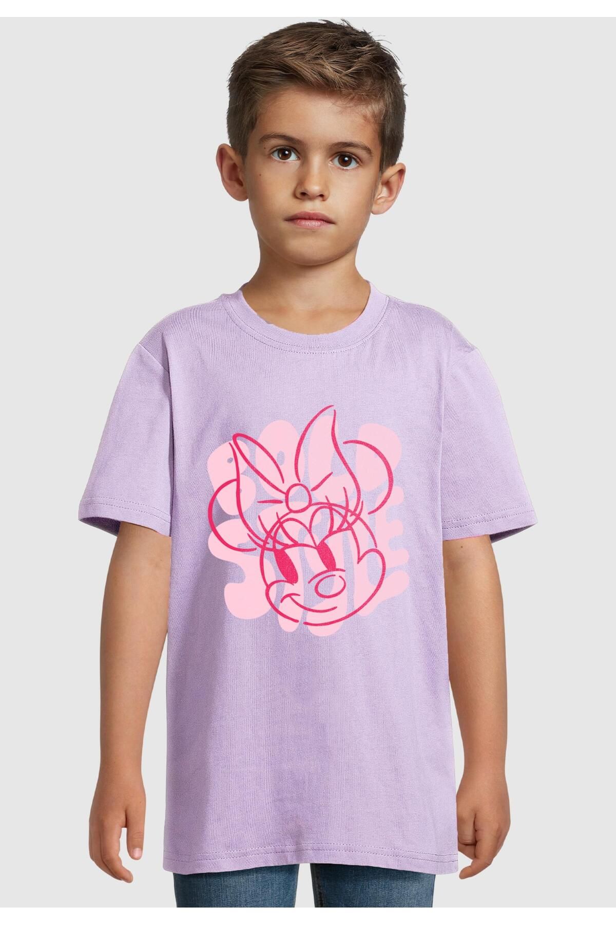 ABSOLUTE CULT-Kids Minnie Mouse - Bold style Basic Tee 2.0 3
