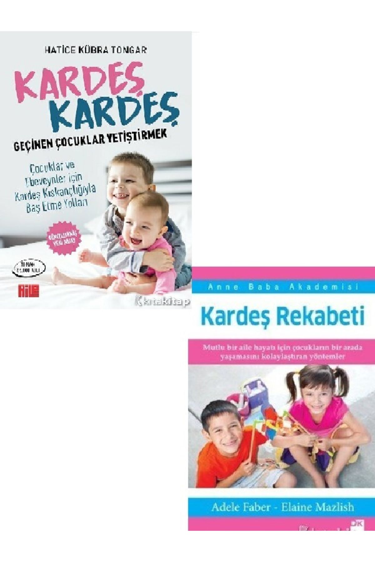 Destek Yayınları Kardeş Kardeş Geçinen Çocuklar Yetiştir-Kardeş Rekabeti-Hatice Kübra Tongar 2 KİTAP (ÜCRETSİZ KARGO)