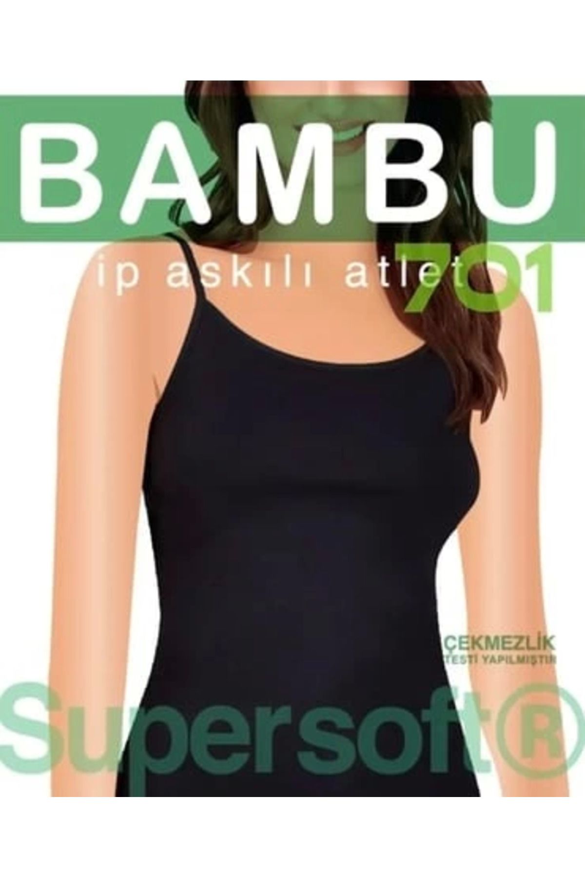 dalinda Star 701 Bambu İp Askılı Atlet