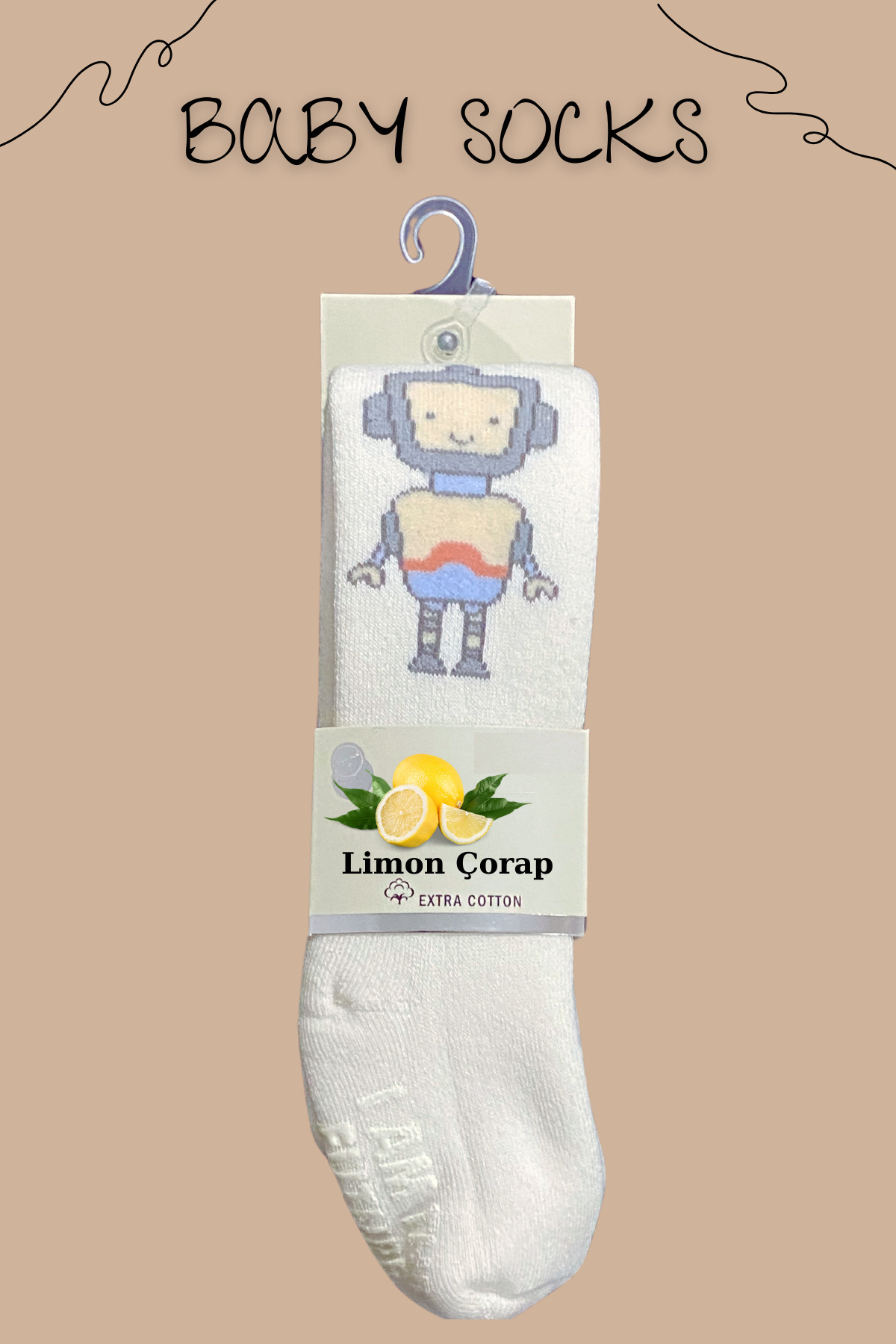 Bebek Çocuk Pamuklu Külotlu Çorap (3'lü SET) Kız Erkek Kilotlu Çorap — görsel 5